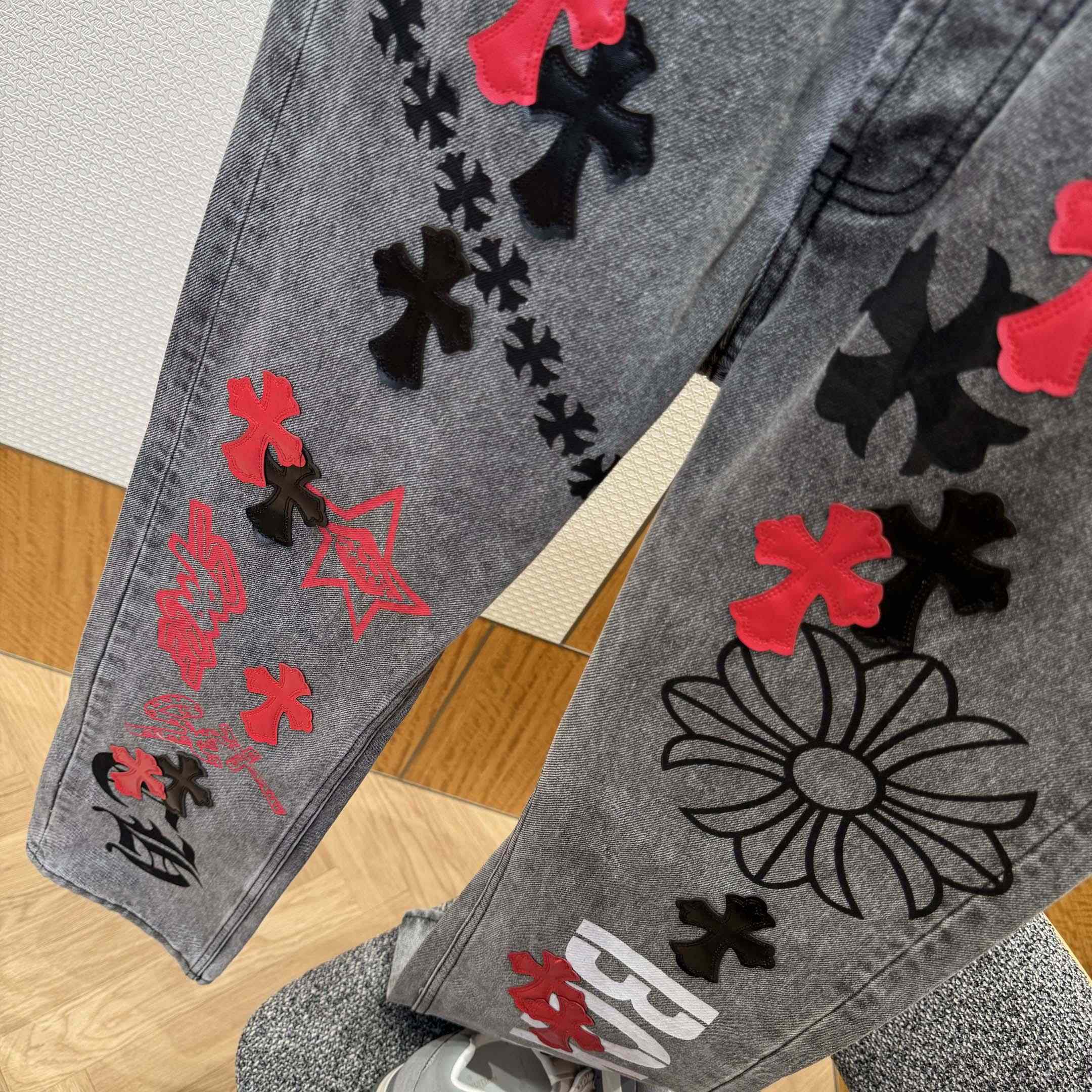 Chrome Hearts Jeans - FashionPlug