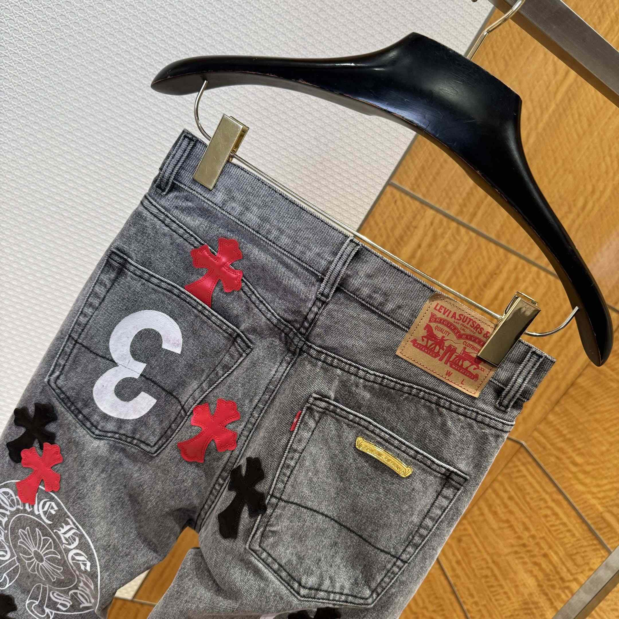 Chrome Hearts Jeans - FashionPlug