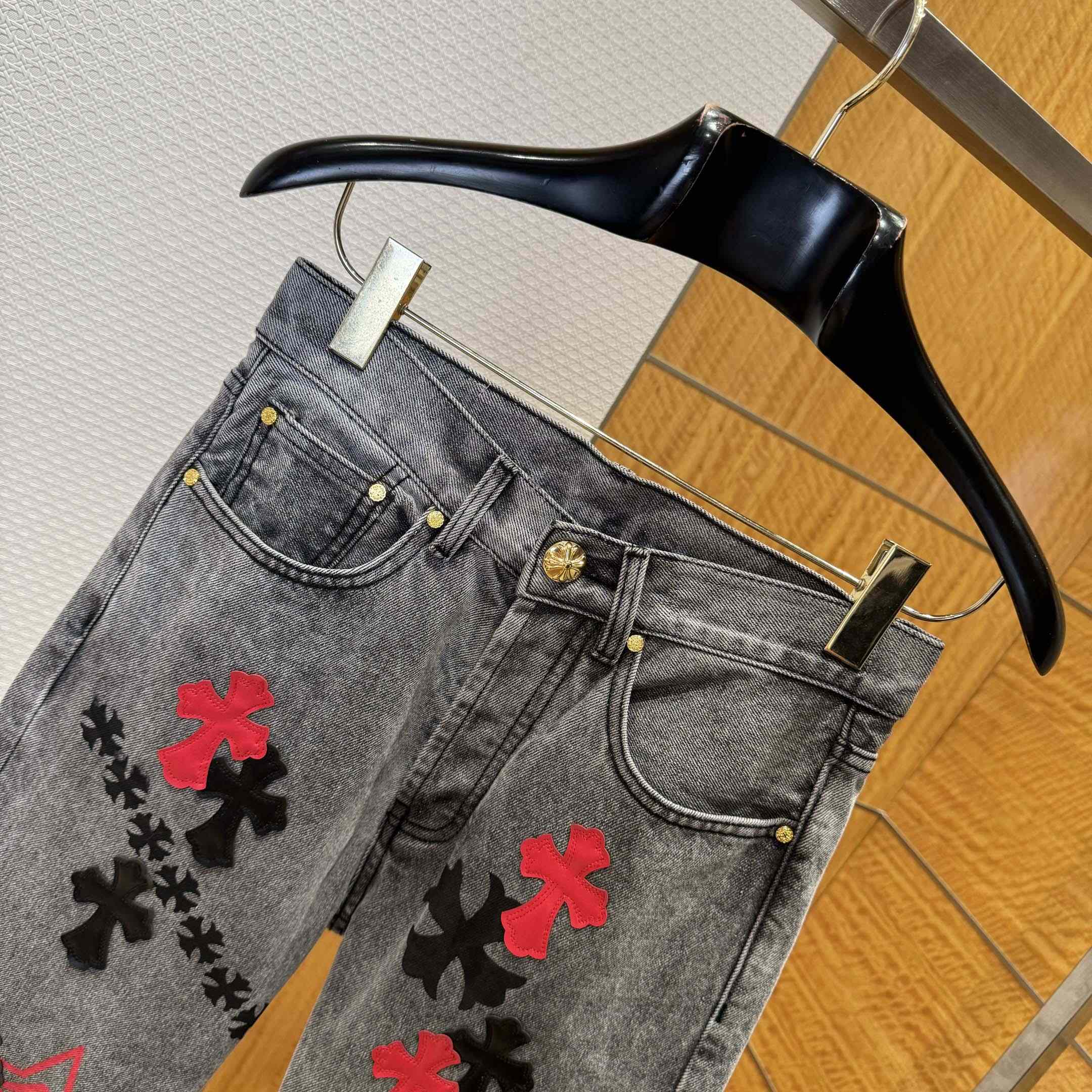Chrome Hearts Jeans - FashionPlug