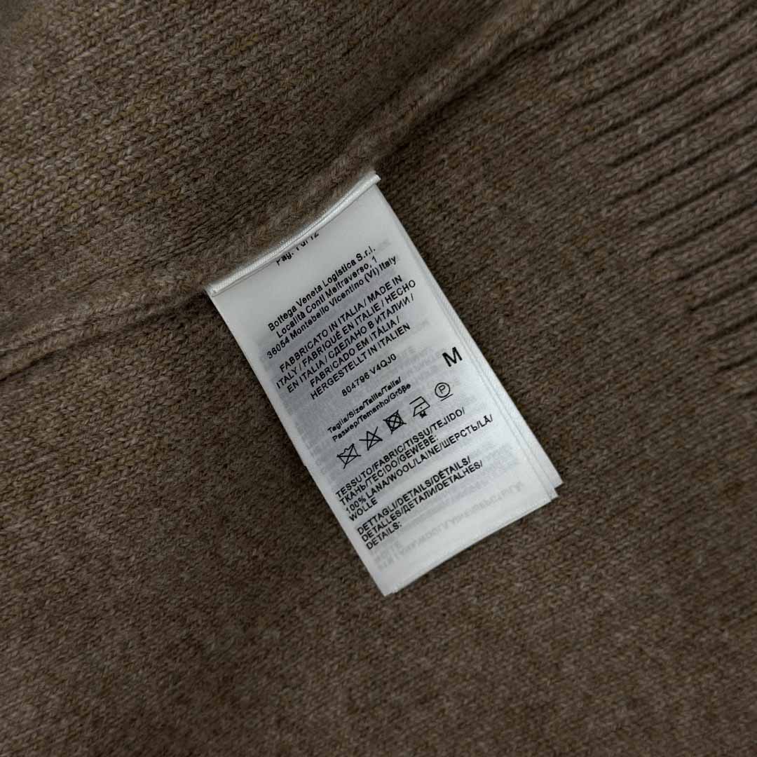 Bottega Veneta Compact Wool Cardigan - FashionPlug