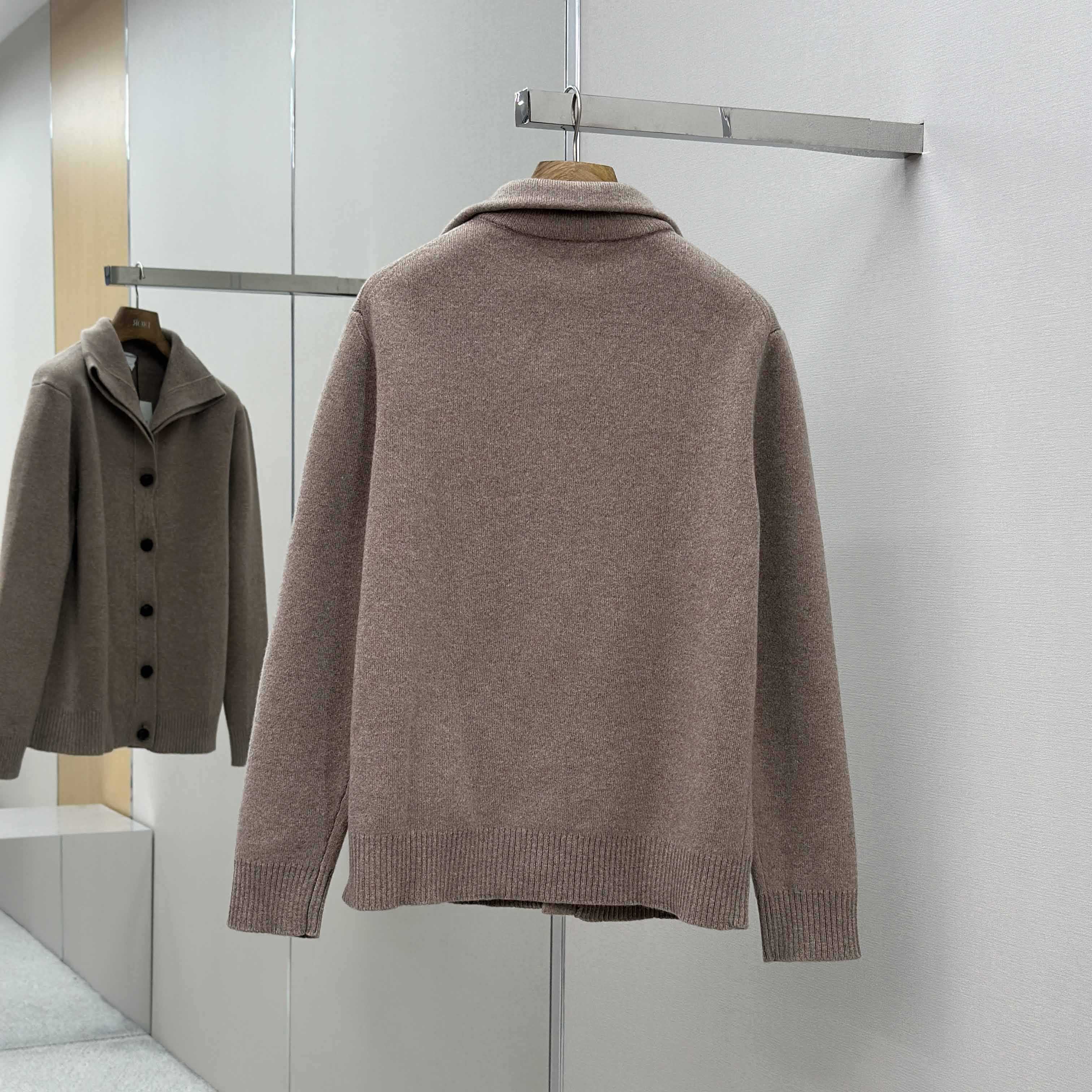 Bottega Veneta Compact Wool Cardigan - FashionPlug