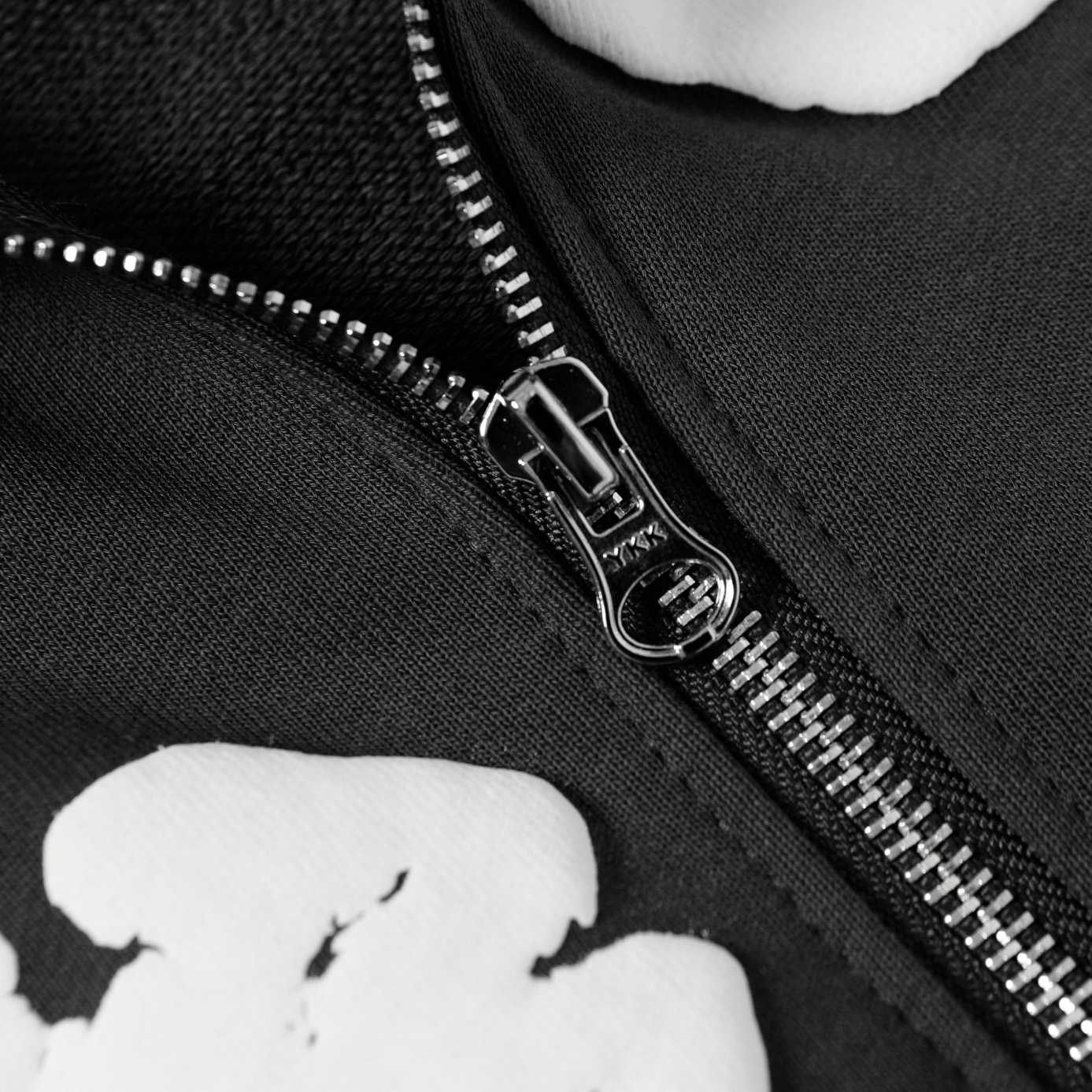 Denim Tears Cotton Wreath Zip Hoodie  - FashionPlug