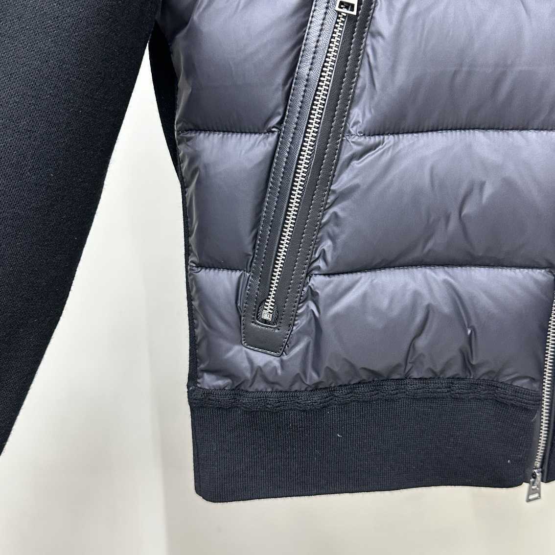 Tom Ford Padded-panel Knitted Jacket - FashionPlug
