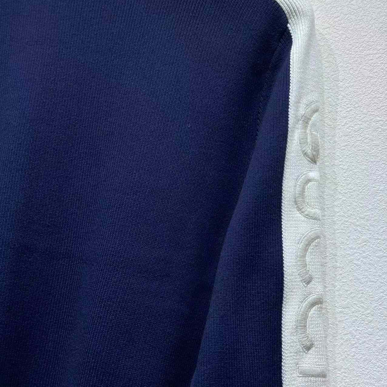 Gucci Cotton Knit Zip Bomber Jacket - FashionPlug