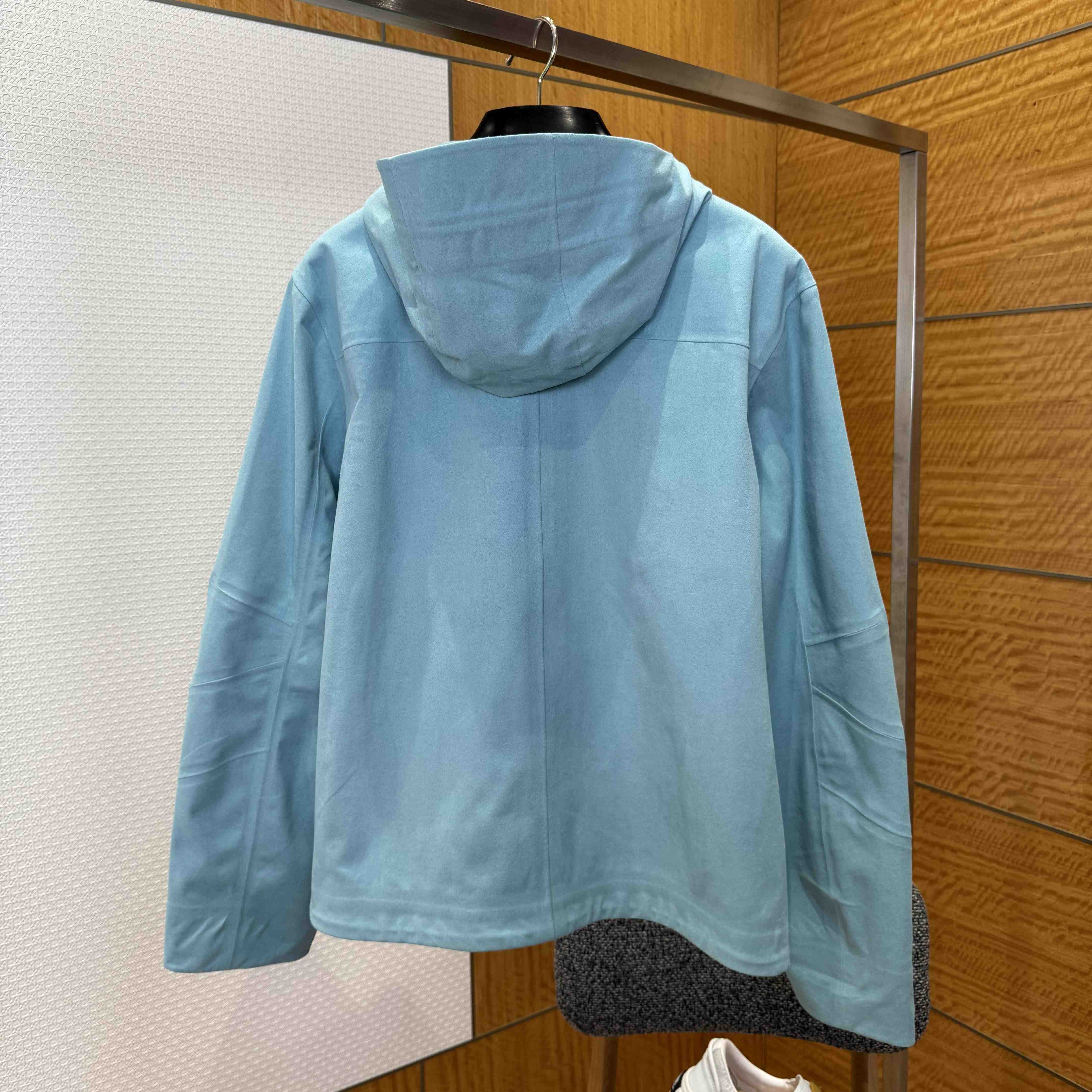 Louis Vuitton Technical Velvet Rain Jacket   1AHUZF - FashionPlug