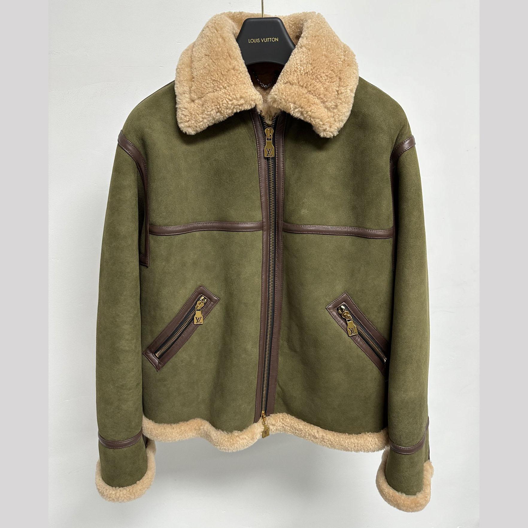 Louis Vuitton Shearling Bombardier - FashionPlug