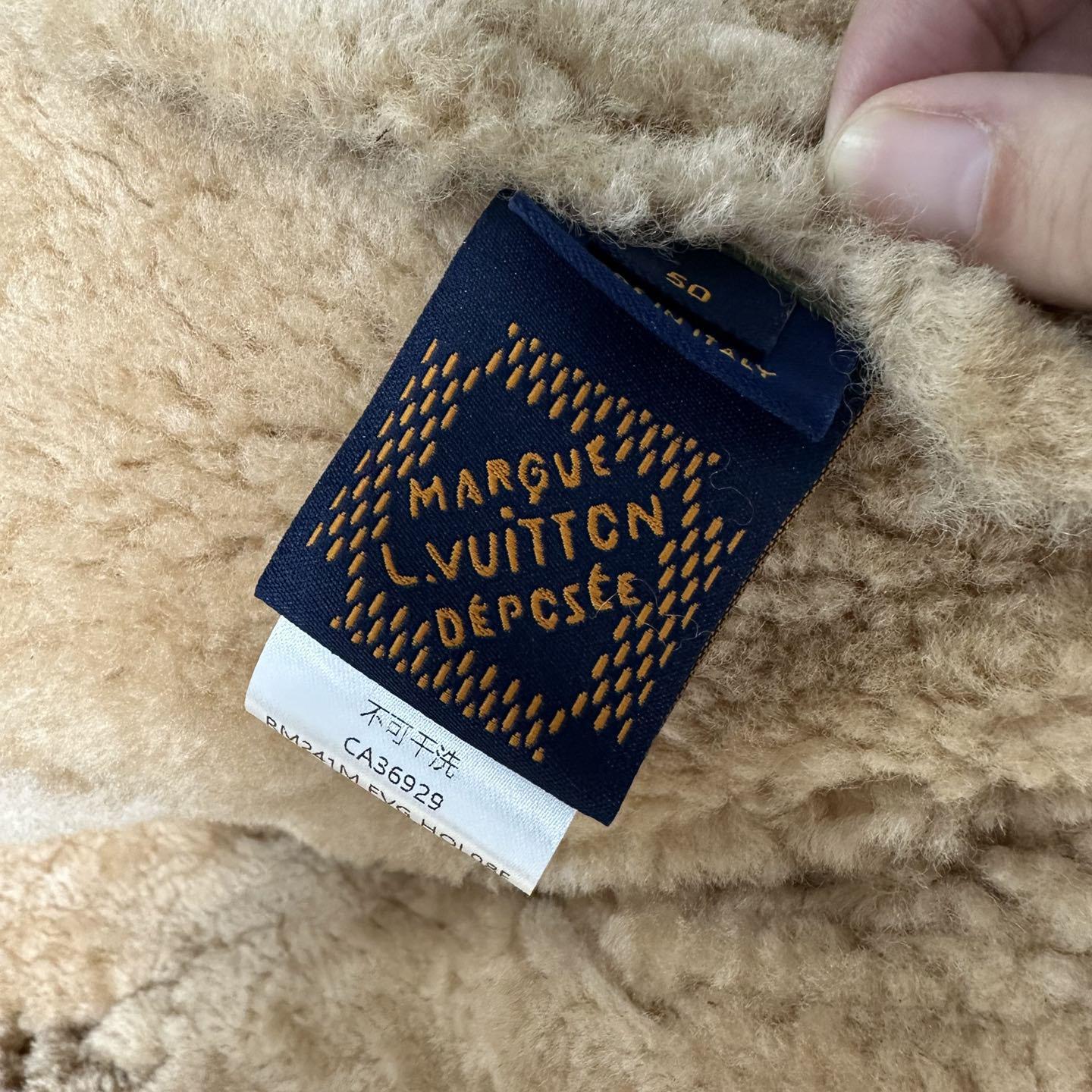 Louis Vuitton Shearling Bombardier - FashionPlug