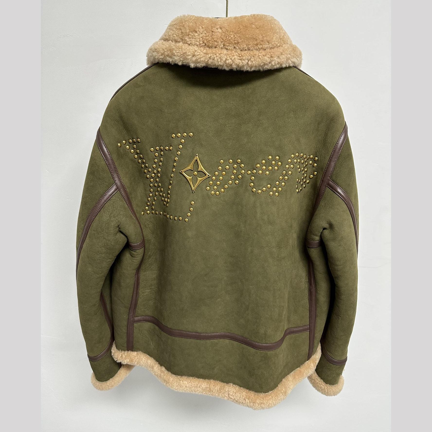 Louis Vuitton Shearling Bombardier - FashionPlug