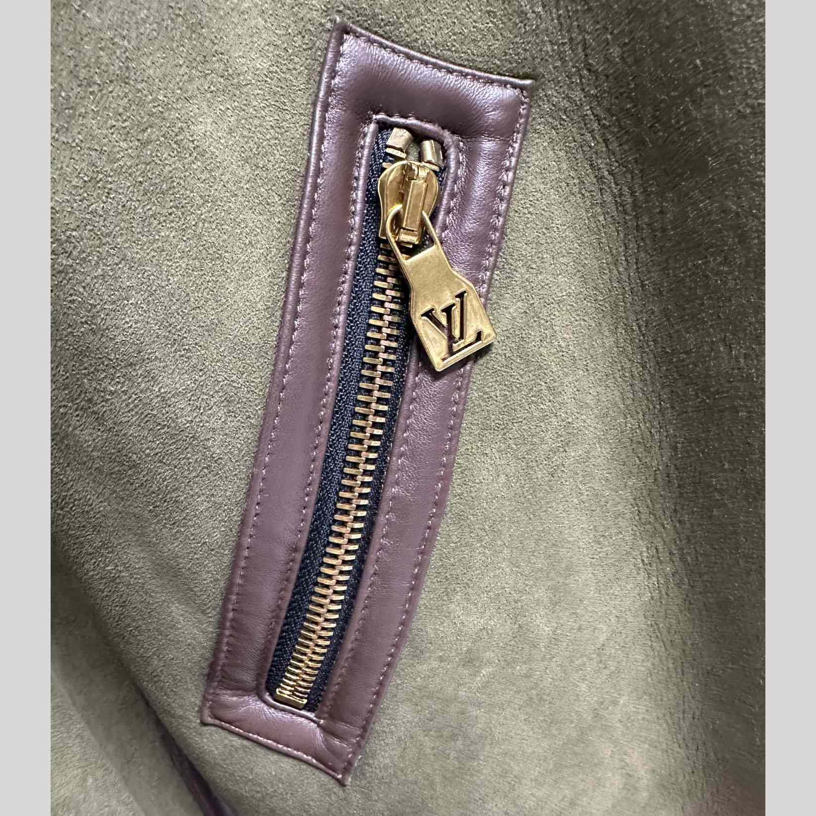 Louis Vuitton Shearling Bombardier - FashionPlug