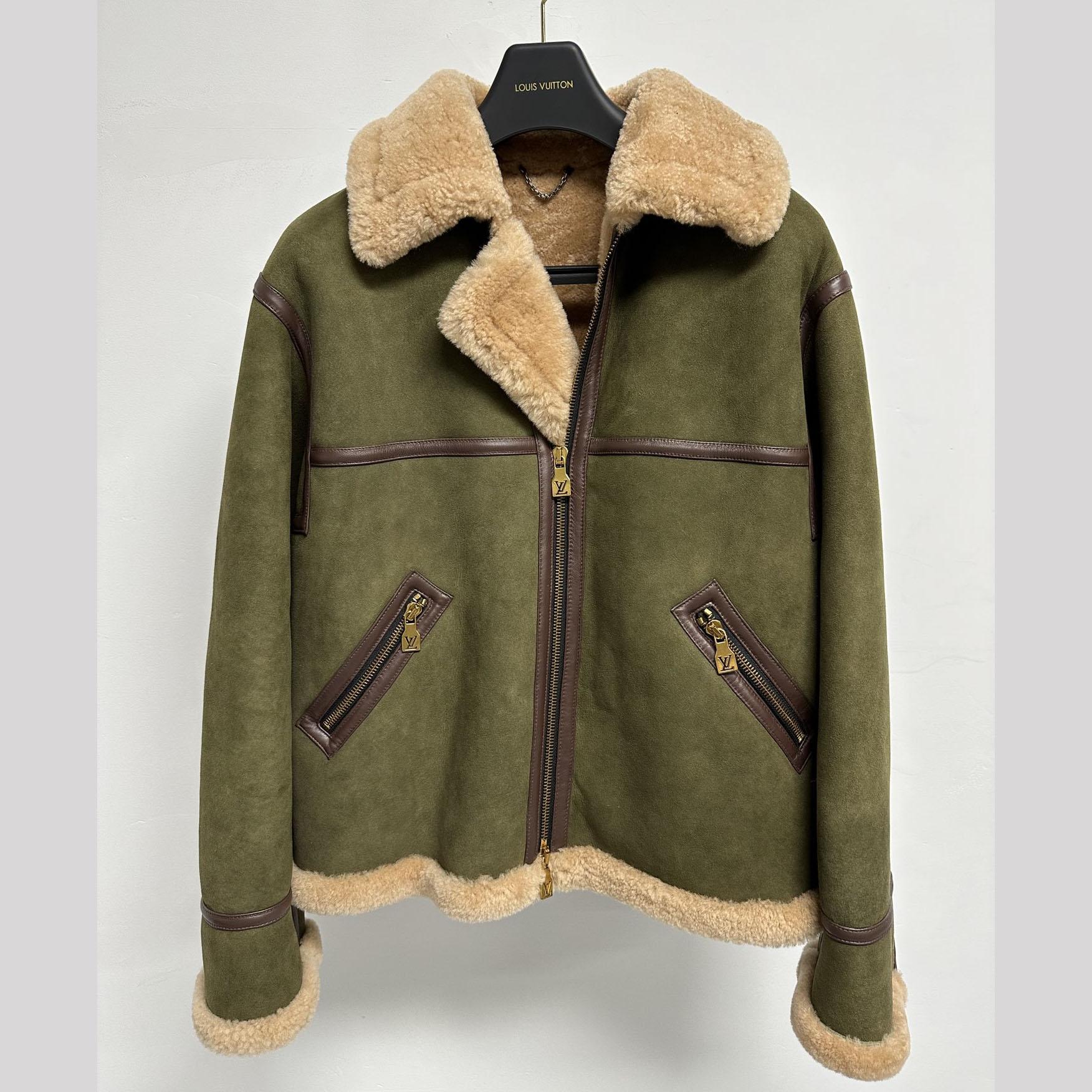 Louis Vuitton Shearling Bombardier - FashionPlug