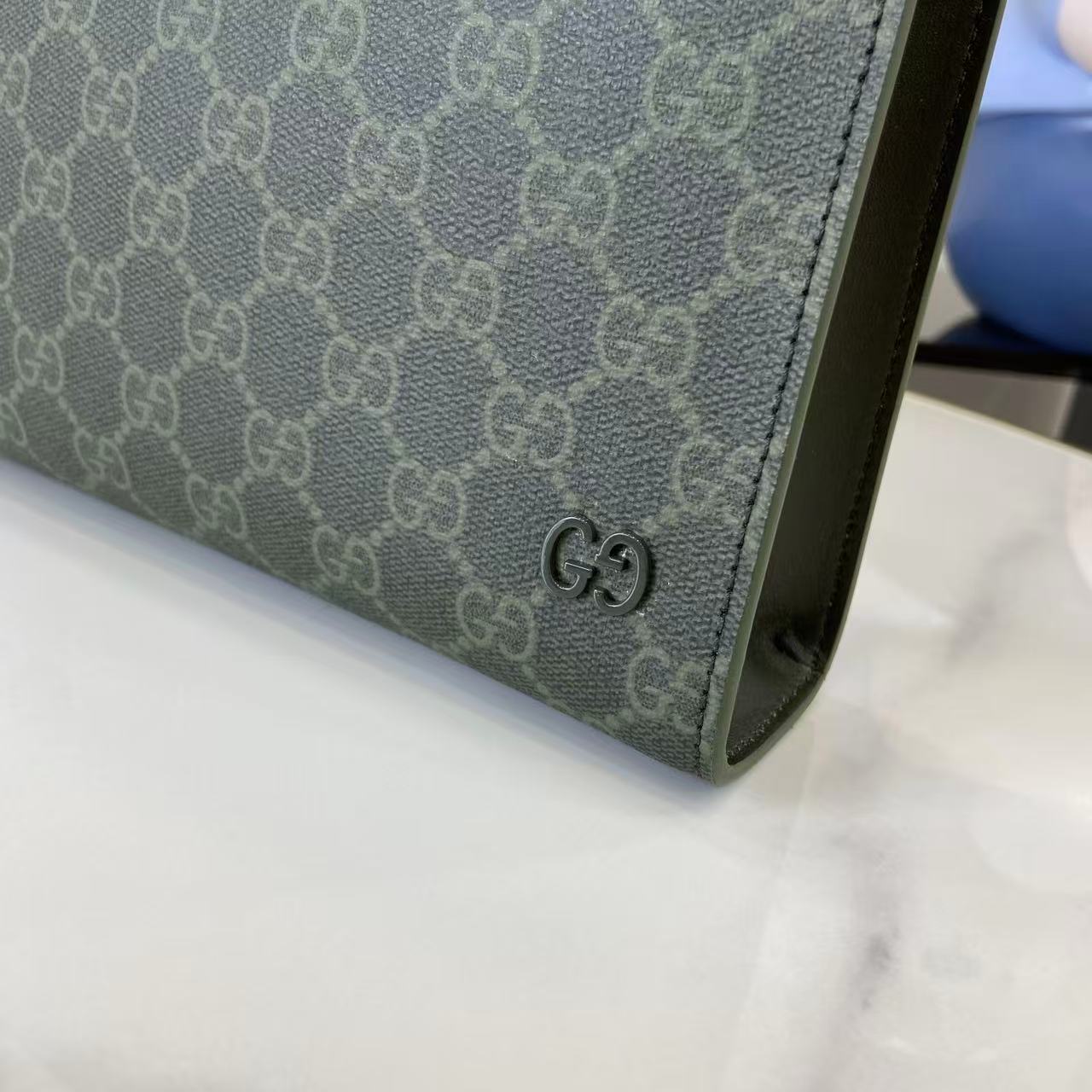 Gucci GG Monogram Small Pouch - FashionPlug