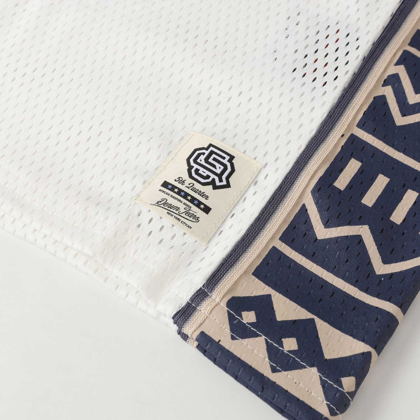 Denim Tears Game Jersey 'White' - FashionPlug