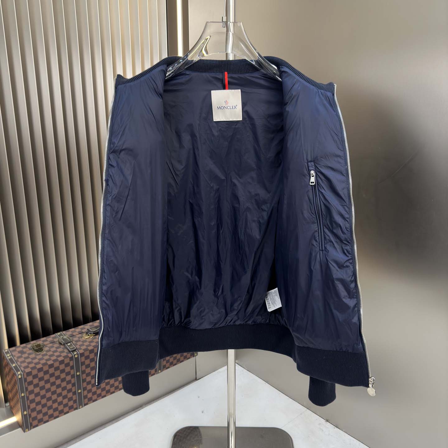 Moncler Color Block Zip Cardigan  - FashionPlug