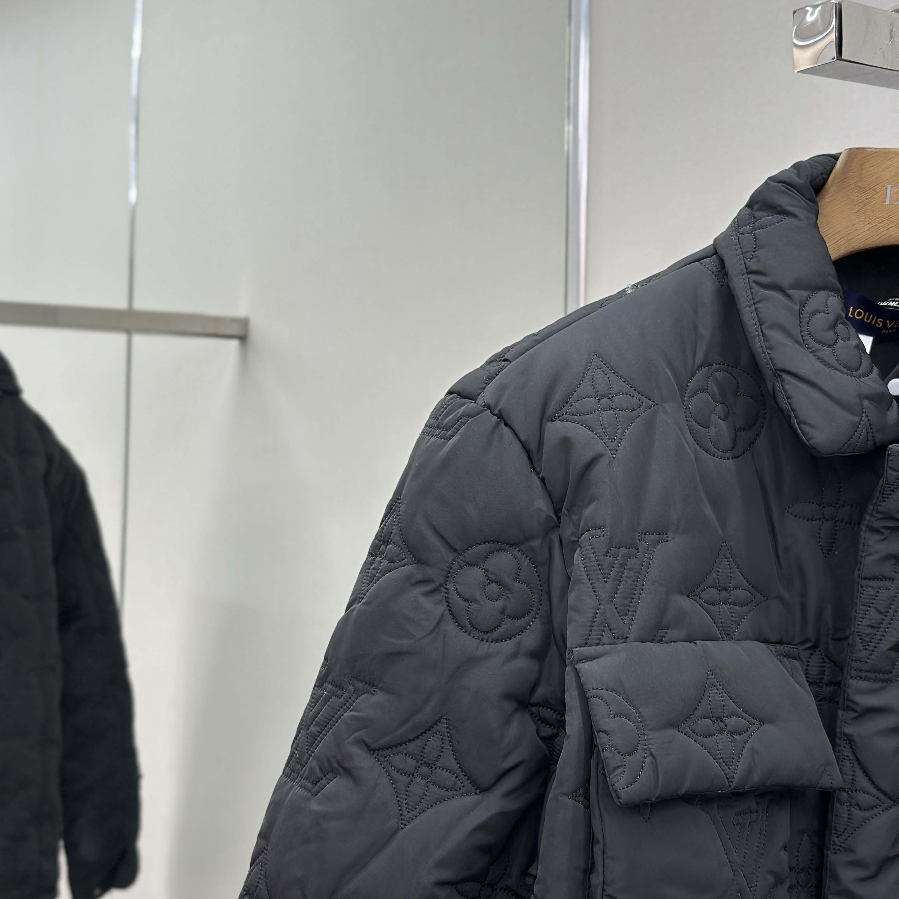 Louis Vuitton Monogram Light Padded Blouson - FashionPlug