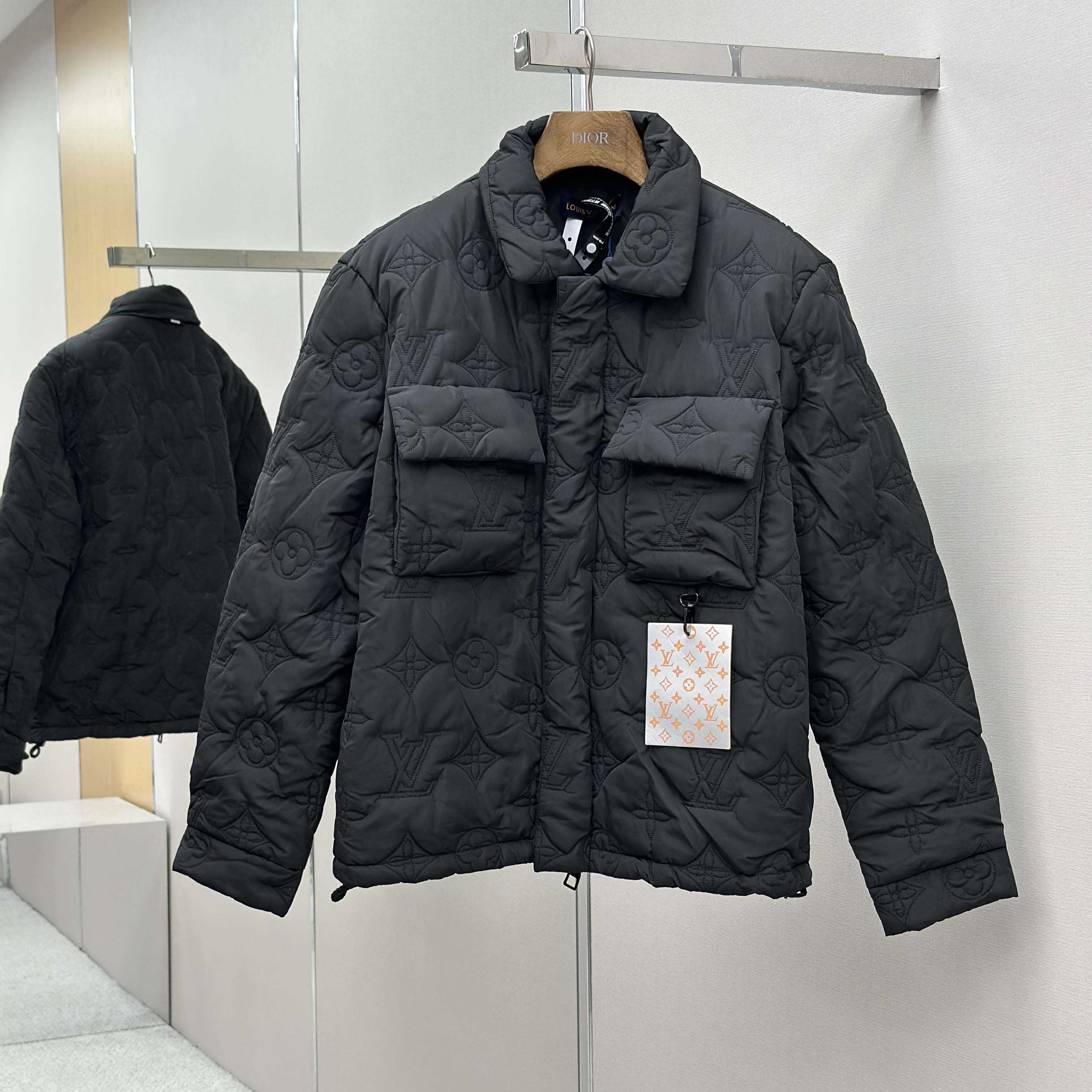 Louis Vuitton Monogram Light Padded Blouson - FashionPlug