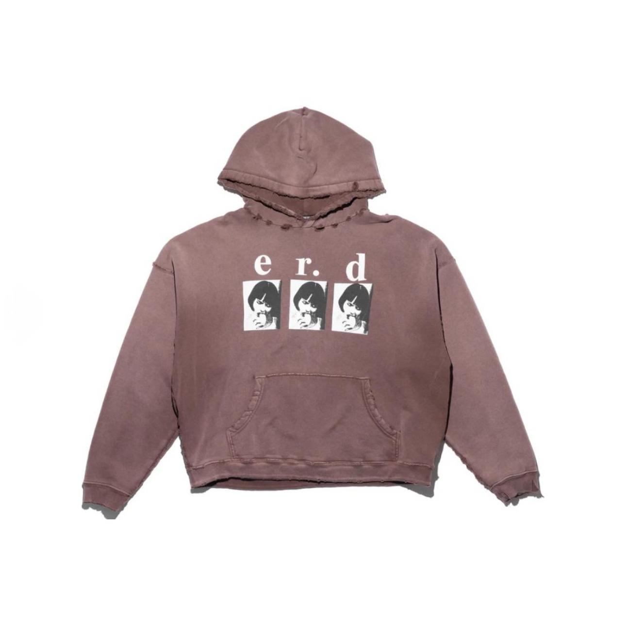 Enfants Riches Déprimés Louise Eats Sandwich Hoodie 'Chicory Coffee' - FashionPlug