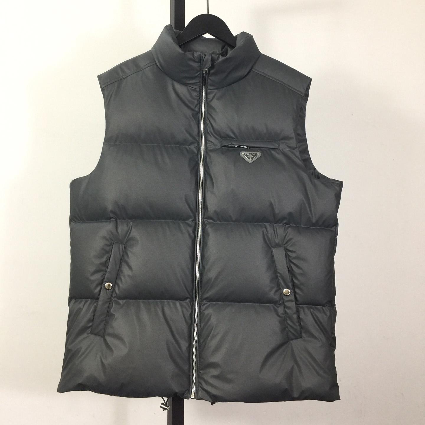 Prada Padded Re-Nylon Vest - FashionPlug