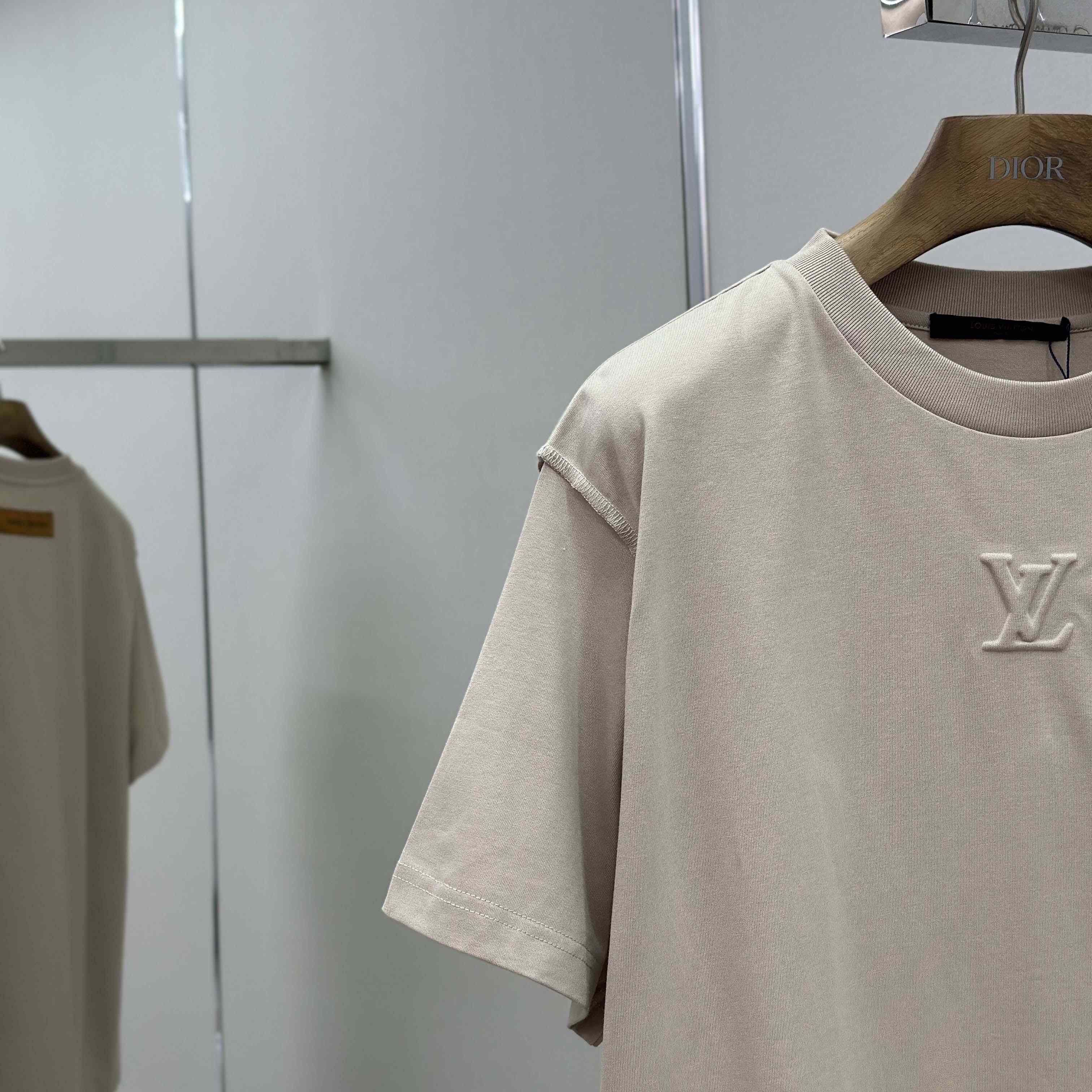 Louis Vuitton Embossed LV T-Shirt - FashionPlug