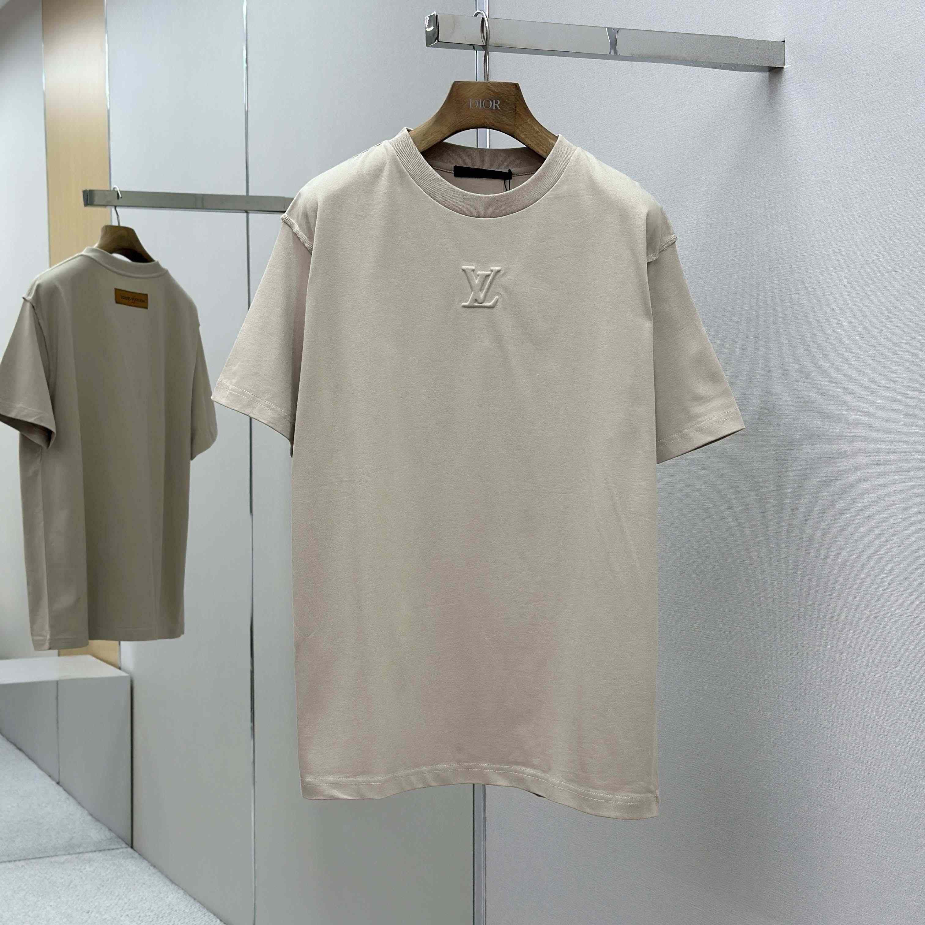 Louis Vuitton Embossed LV T-Shirt - FashionPlug
