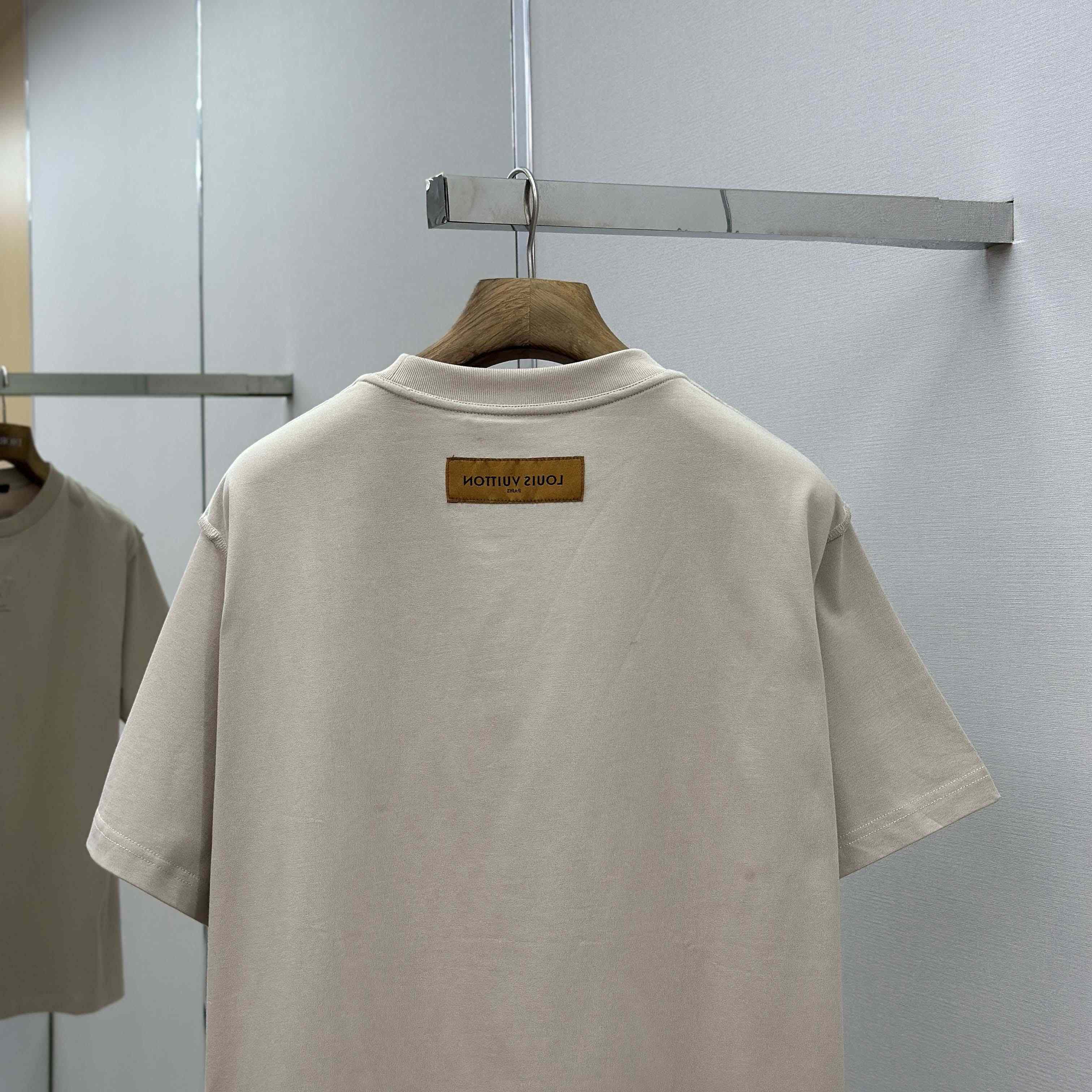 Louis Vuitton Embossed LV T-Shirt - FashionPlug