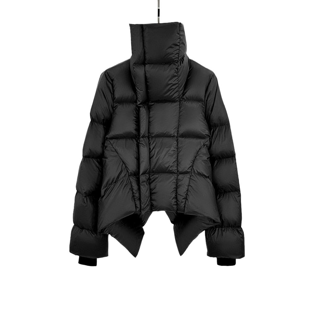 Rick Owens Naska Lambskin Puffer Jacket - FashionPlug