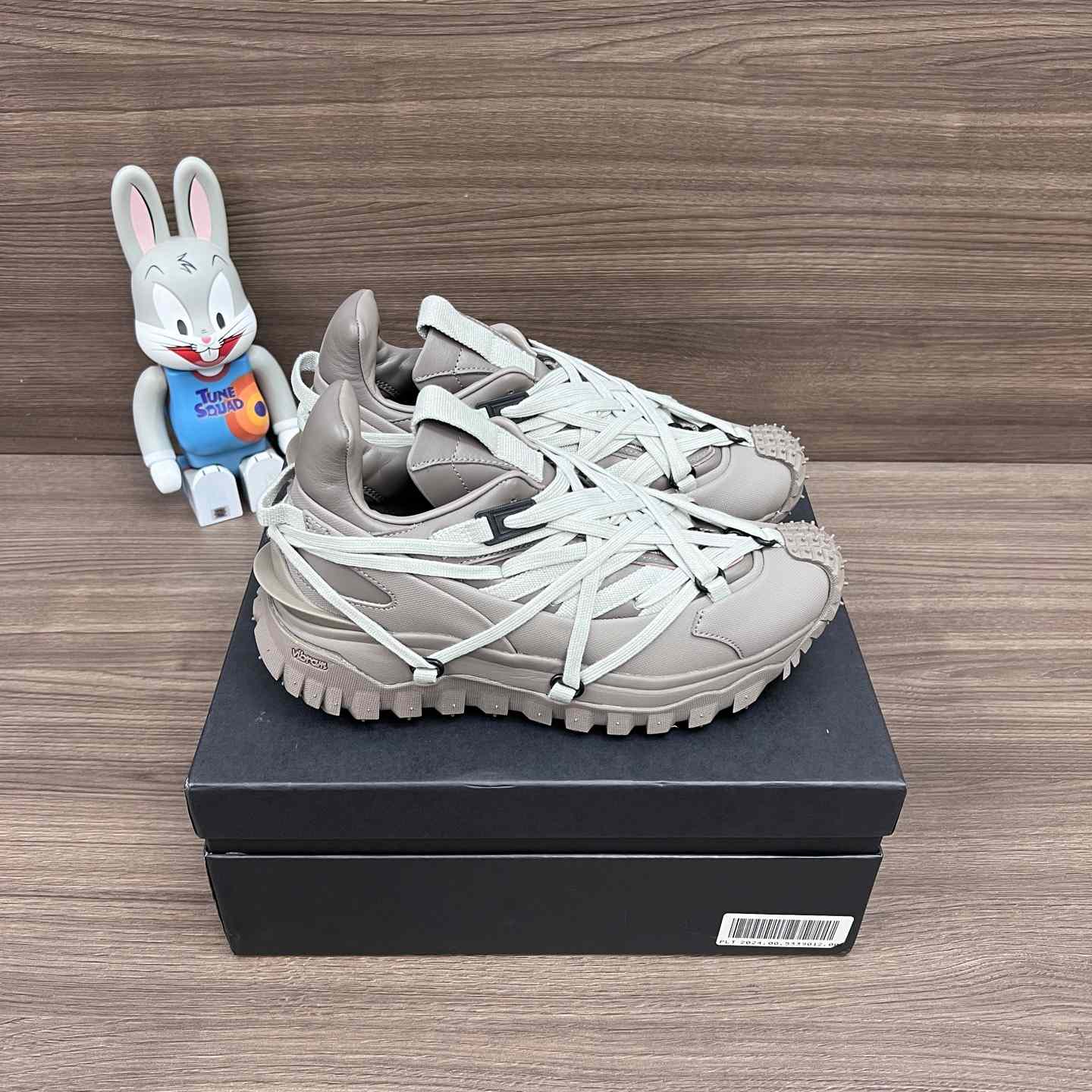 Moncler x Rick Owens Trailgrip Megalace Sneakers - FashionPlug