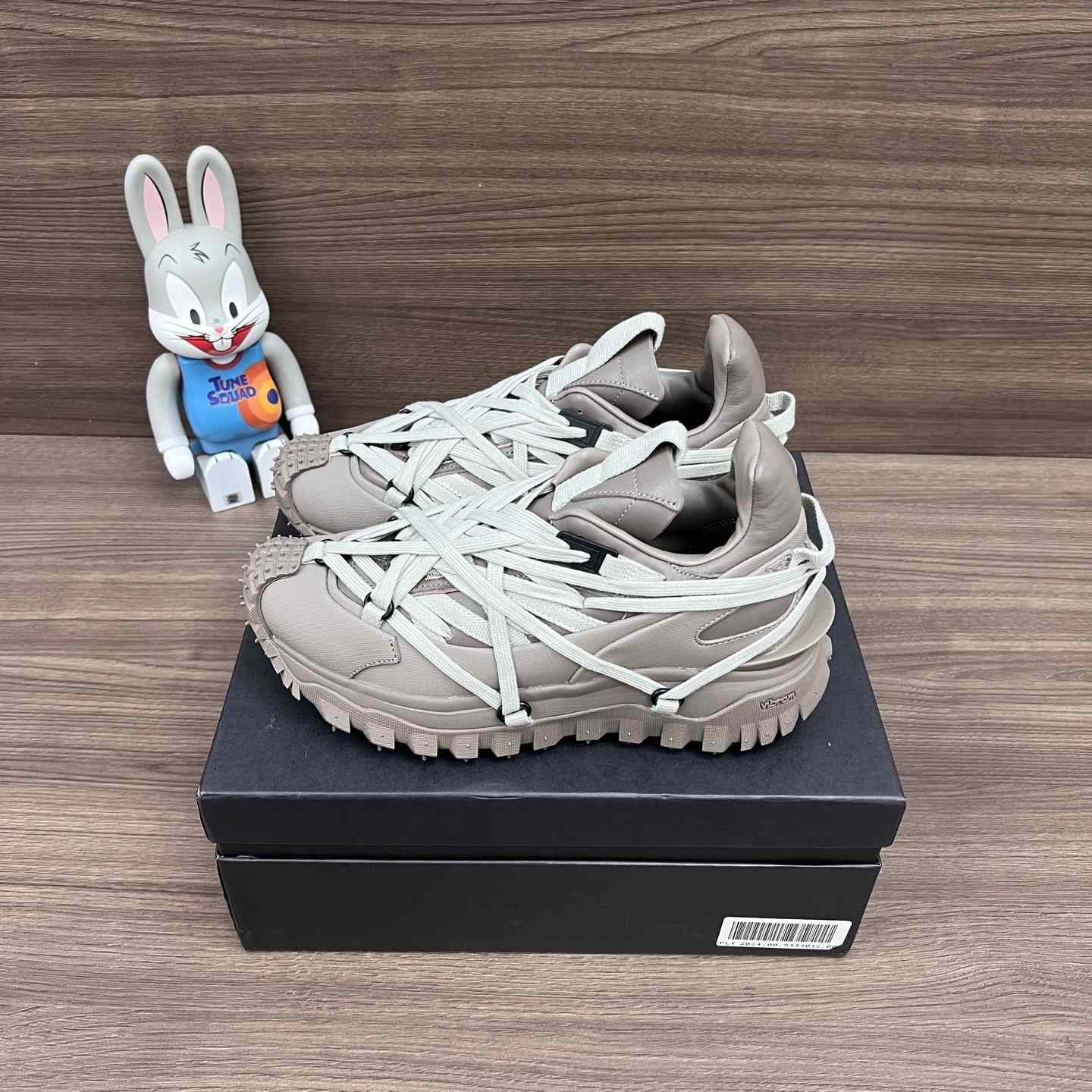 Moncler x Rick Owens Trailgrip Megalace Sneakers - FashionPlug