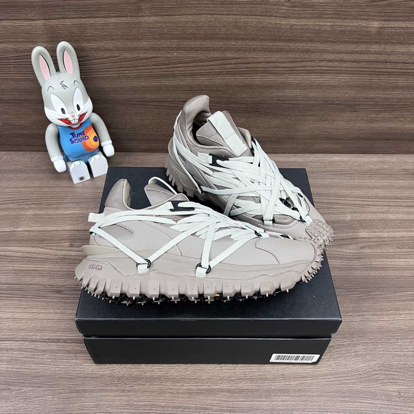 Moncler x Rick Owens Trailgrip Megalace Sneakers - FashionPlug