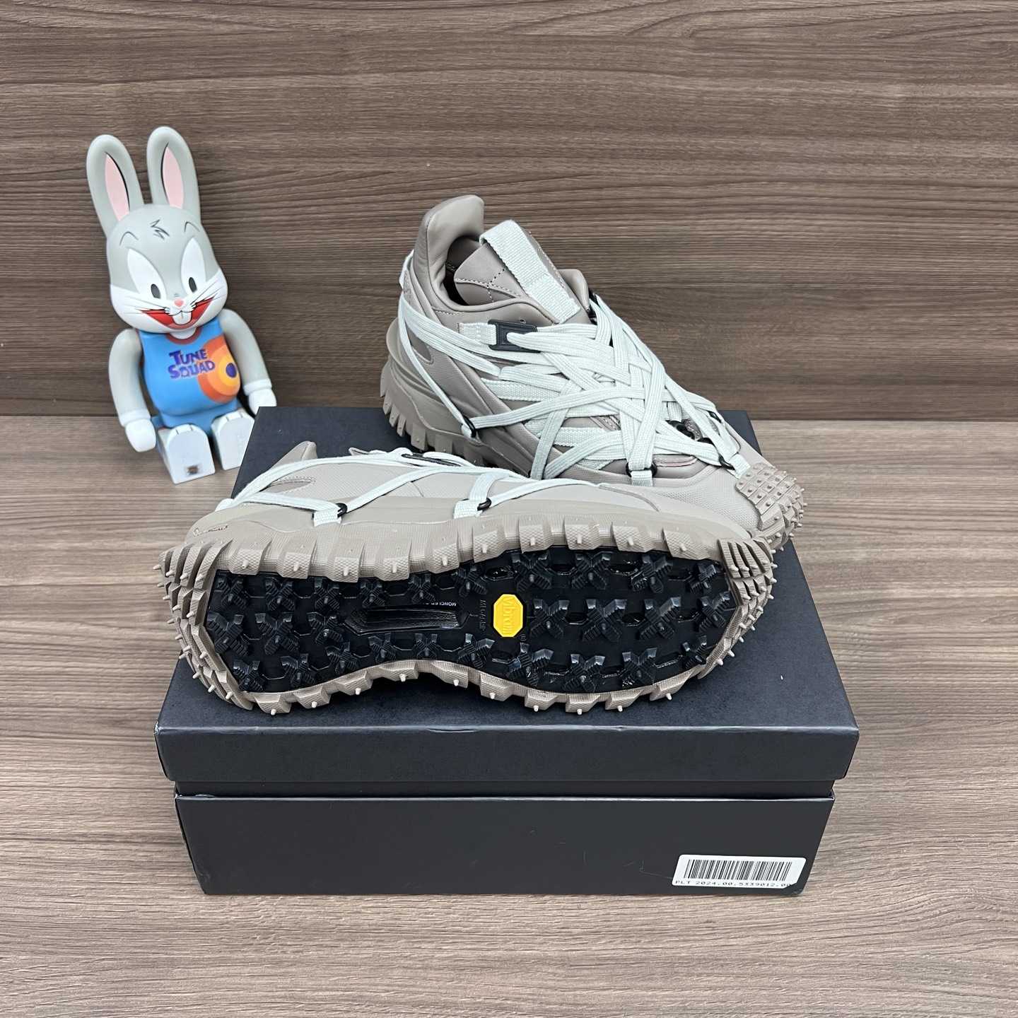 Moncler x Rick Owens Trailgrip Megalace Sneakers - FashionPlug