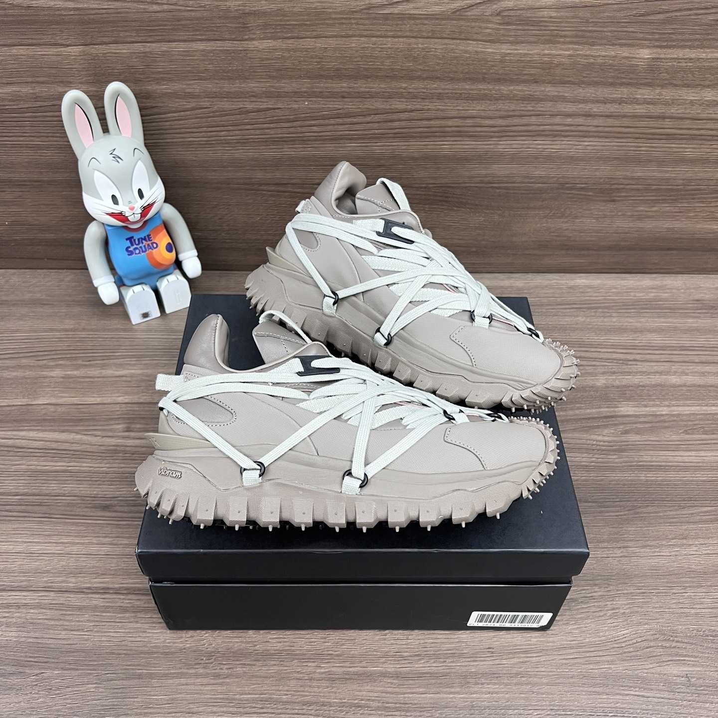 Moncler x Rick Owens Trailgrip Megalace Sneakers - FashionPlug