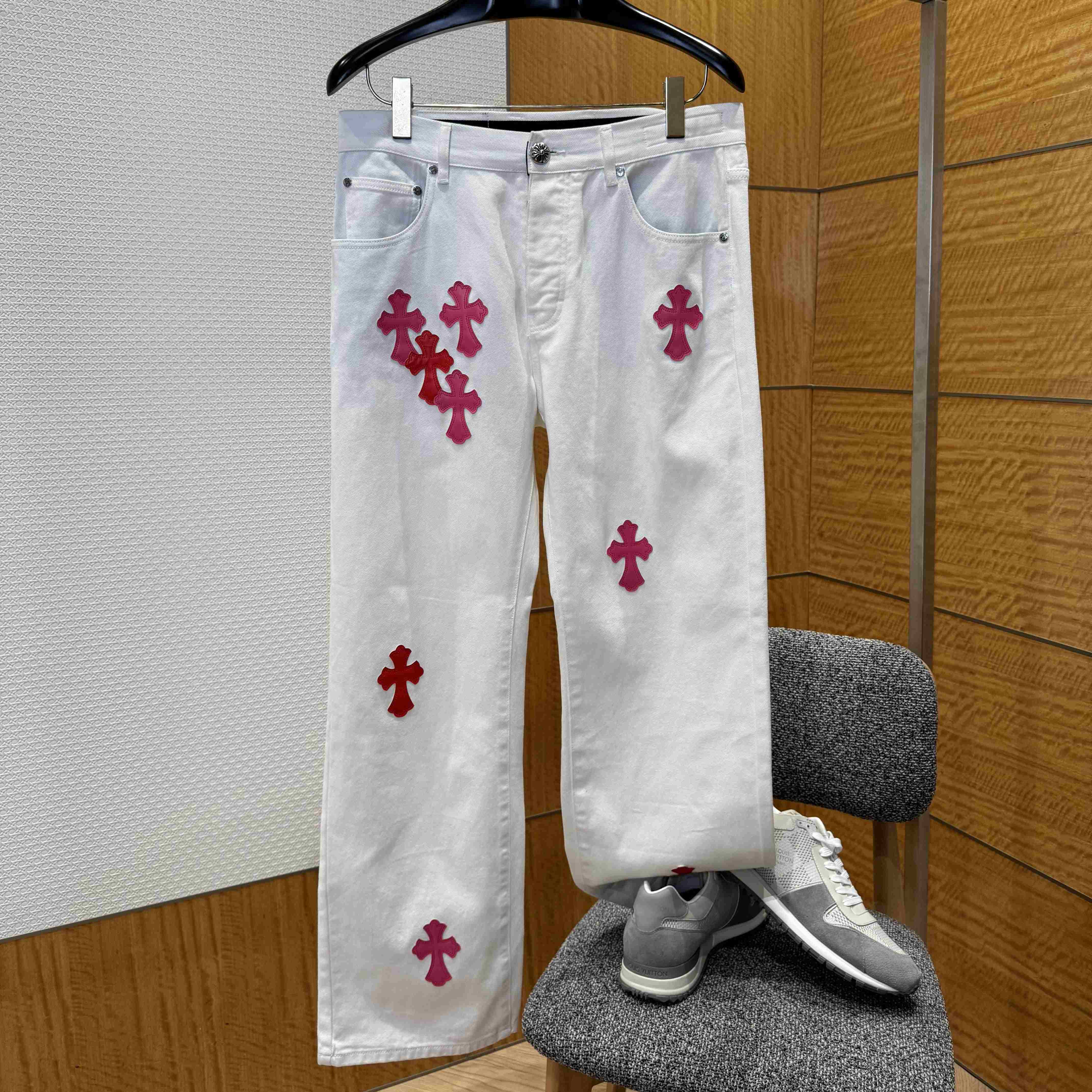 Chrome Hearts Jeans - FashionPlug