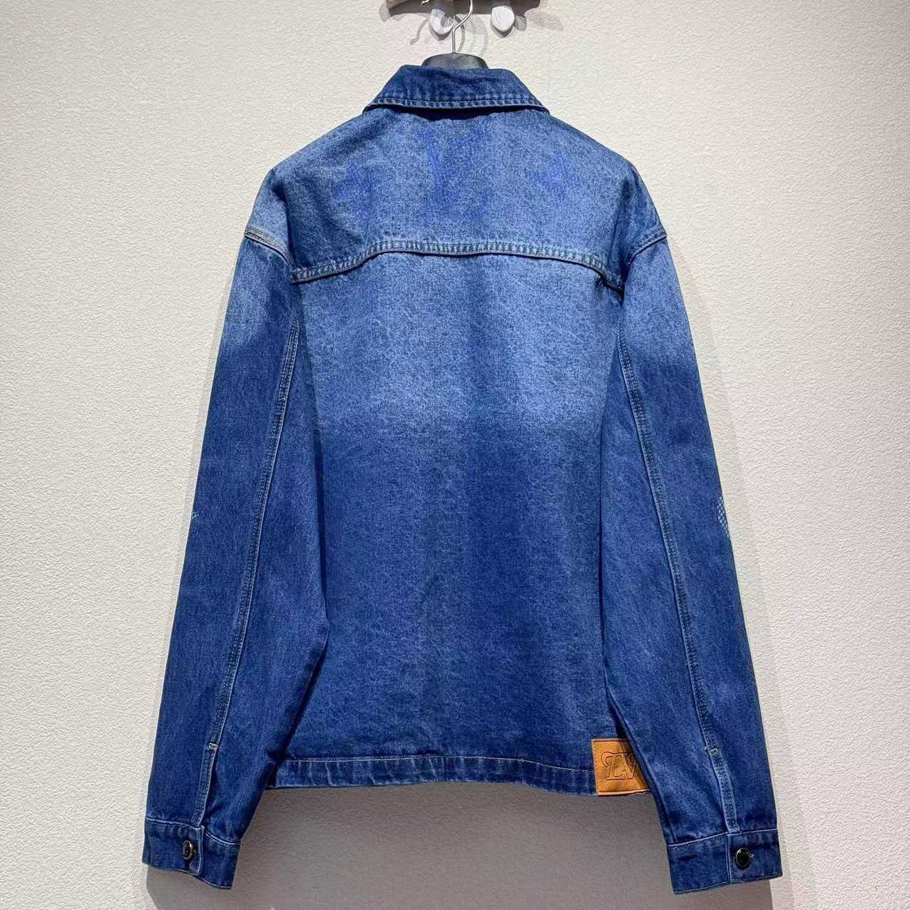 Louis Vuitton Monogram Denim Workwear Overshirt   1AIK79 - FashionPlug
