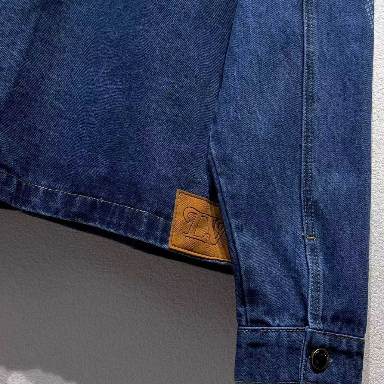 Louis Vuitton Monogram Denim Workwear Overshirt   1AIK79 - FashionPlug
