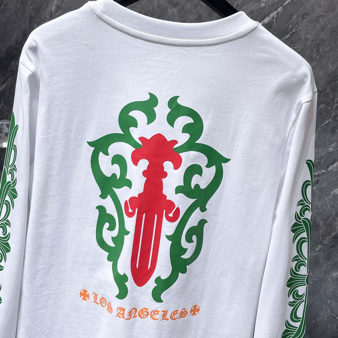 Chrome Hearts Long-sleeved Tee - FashionPlug