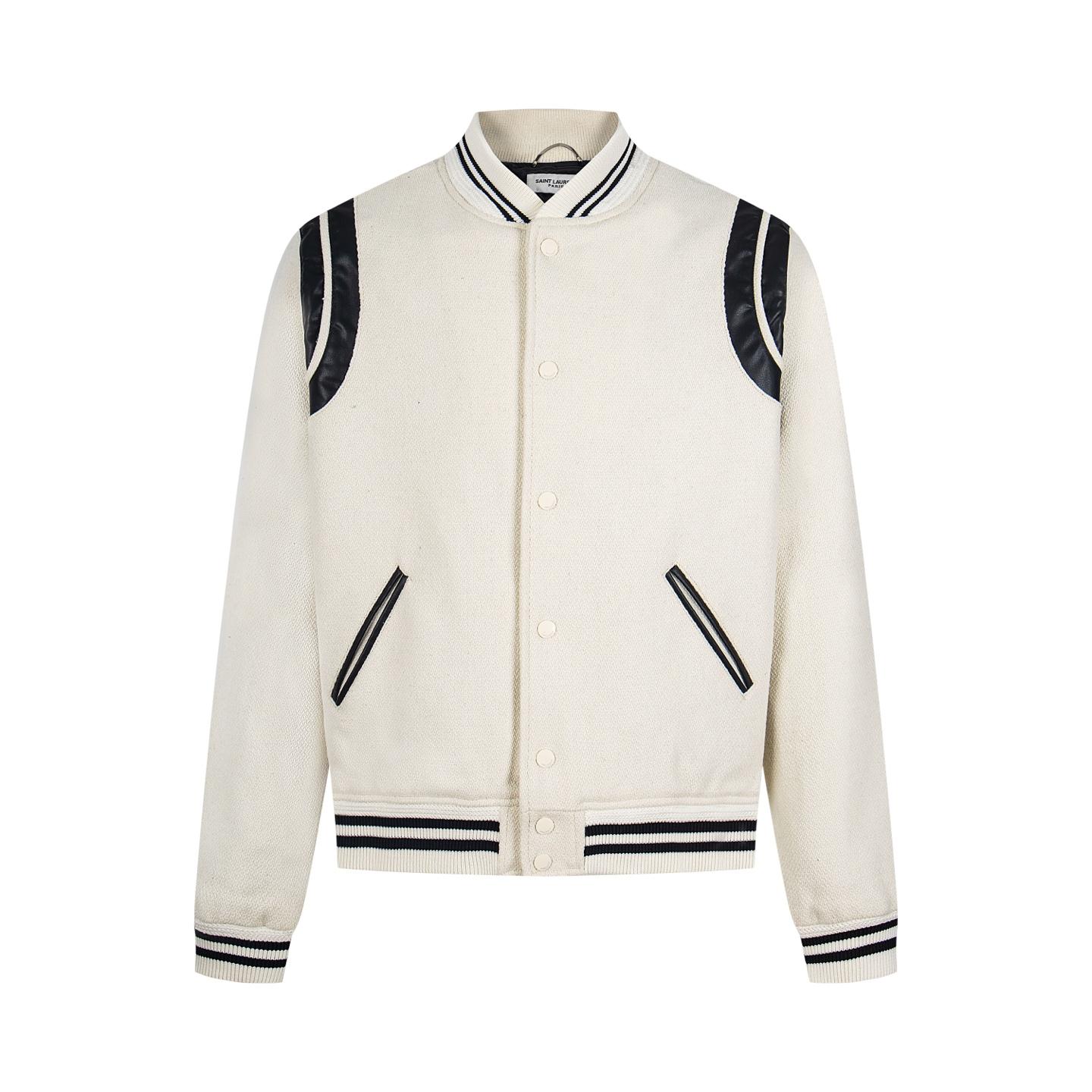 Saint Laurent Varsity Jacket - FashionPlug