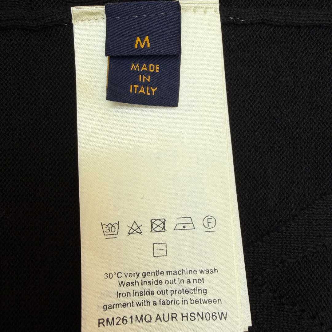 Louis Vuitton Monogram Short-Sleeved Cotton Crewneck    - FashionPlug