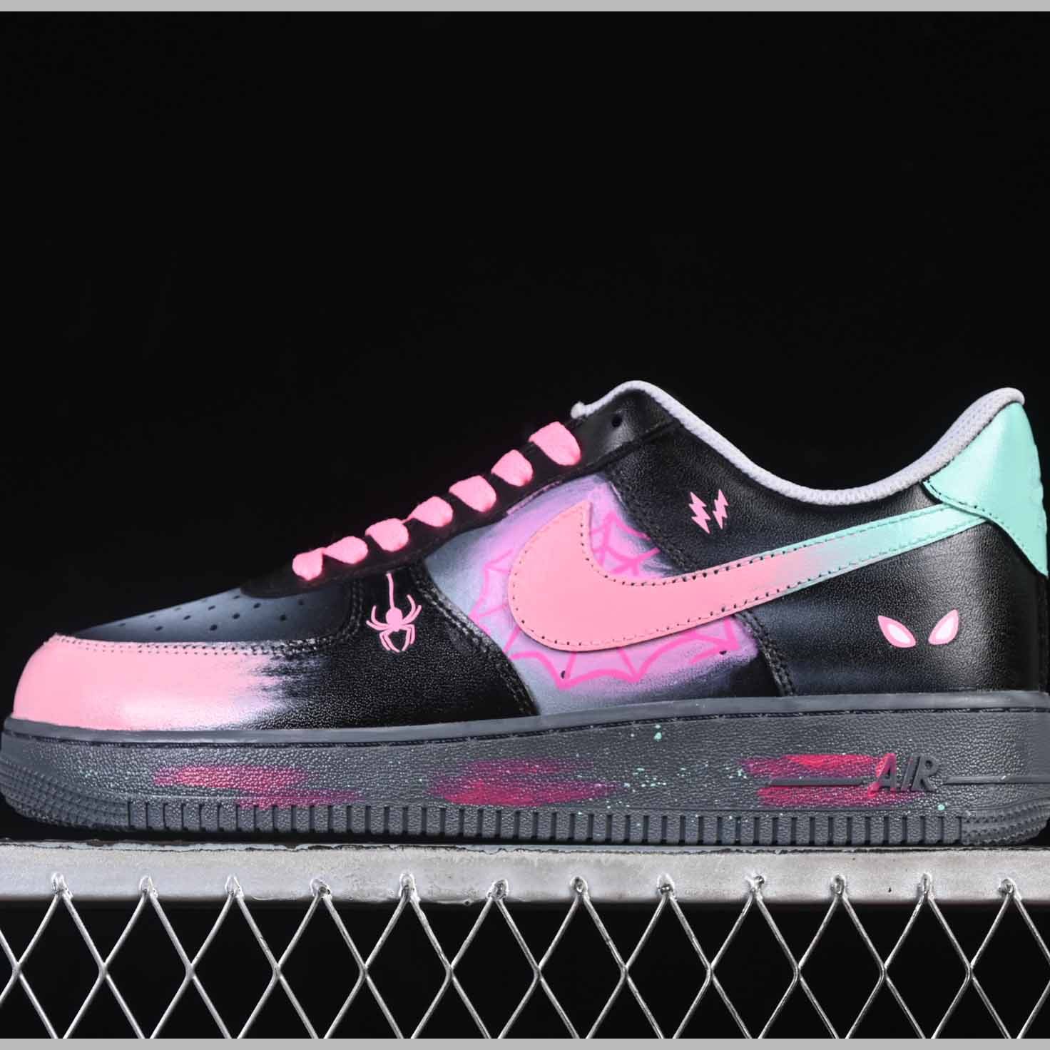 Nike Air Force 1 ’07 Low “Pink Electric Spider Shadow” YD2425-011 - FashionPlug