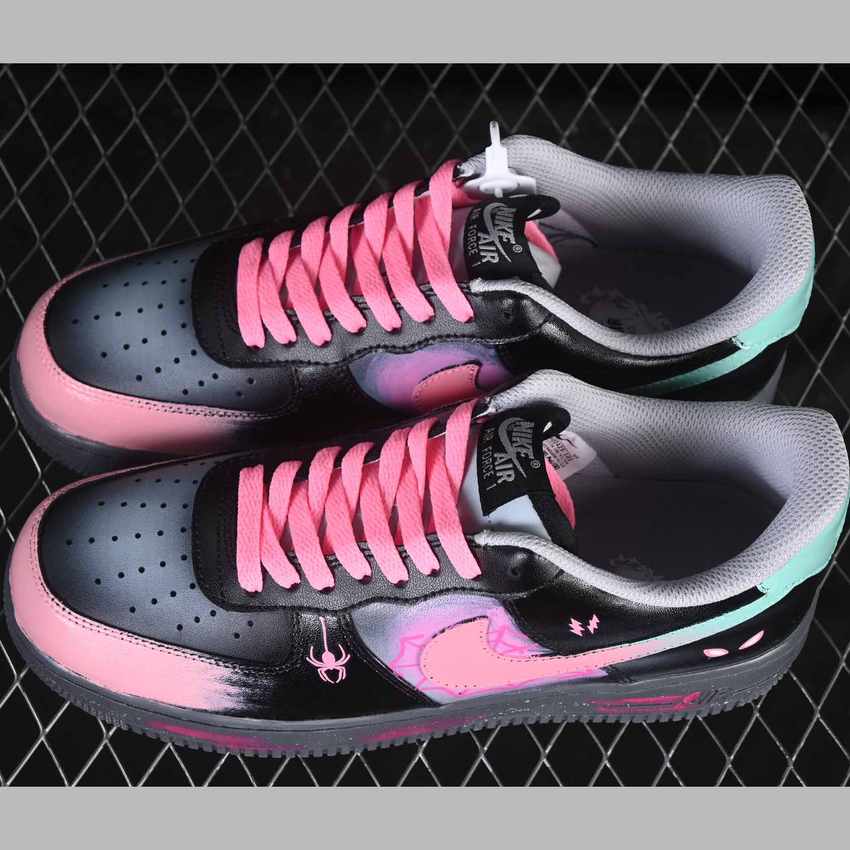 Nike Air Force 1 ’07 Low “Pink Electric Spider Shadow” YD2425-011 - FashionPlug