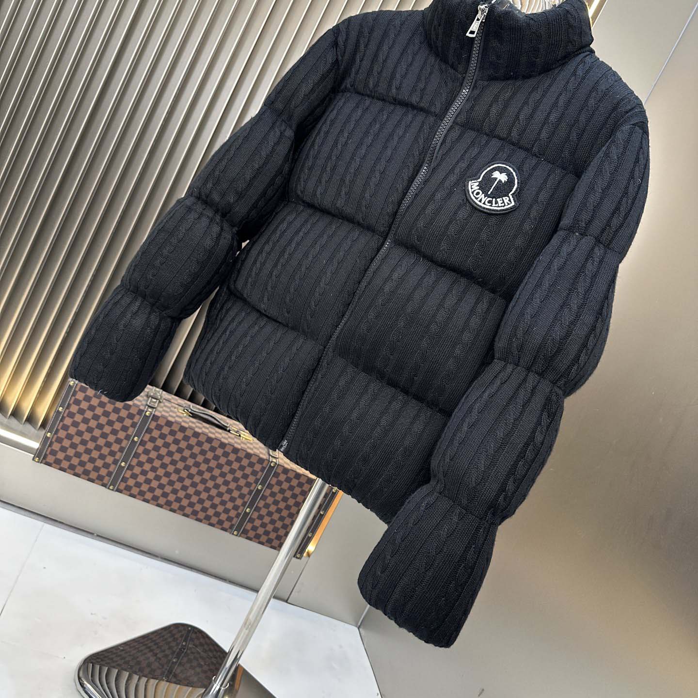 Moncler x Palm Angels Austru Down Jacket - FashionPlug