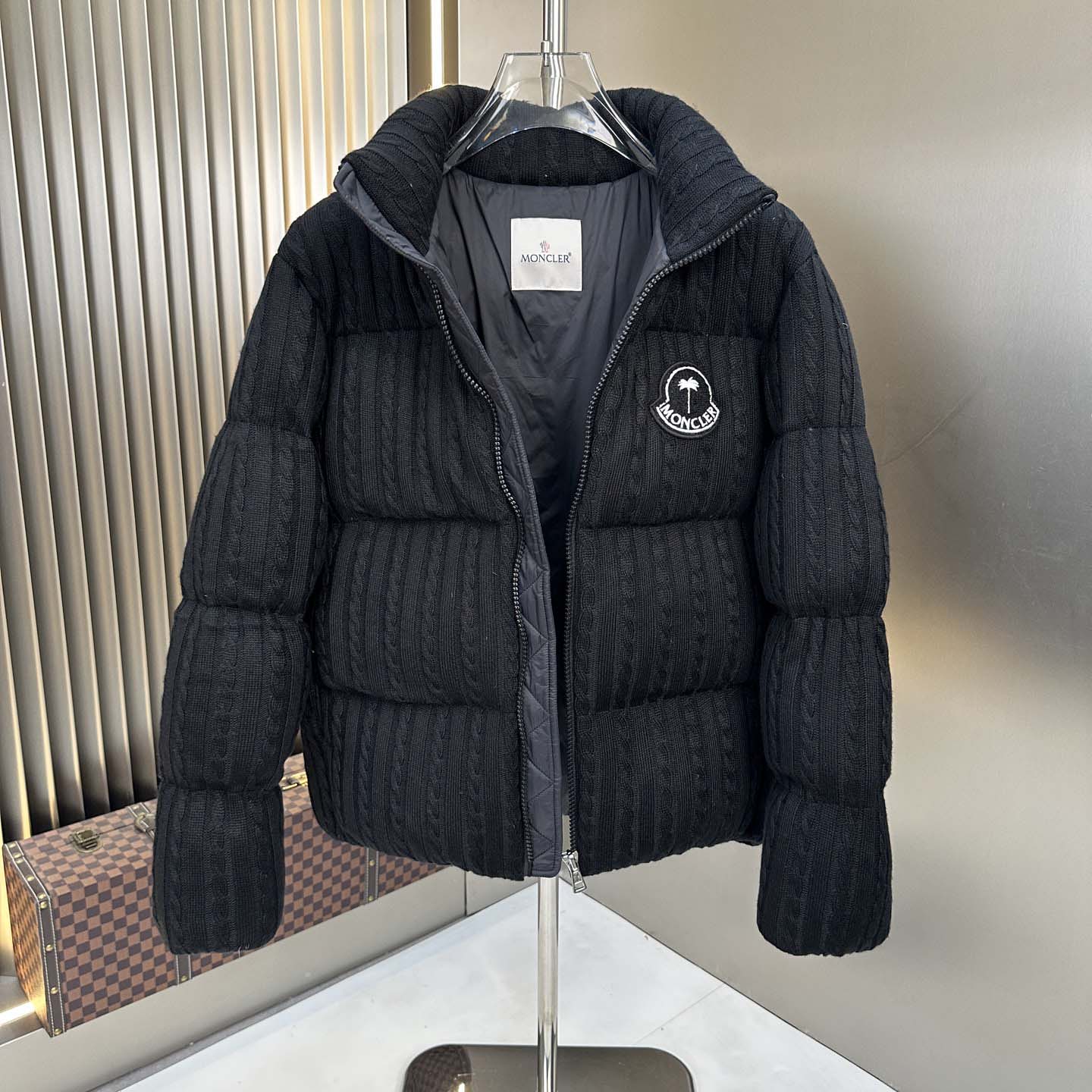 Moncler x Palm Angels Austru Down Jacket - FashionPlug
