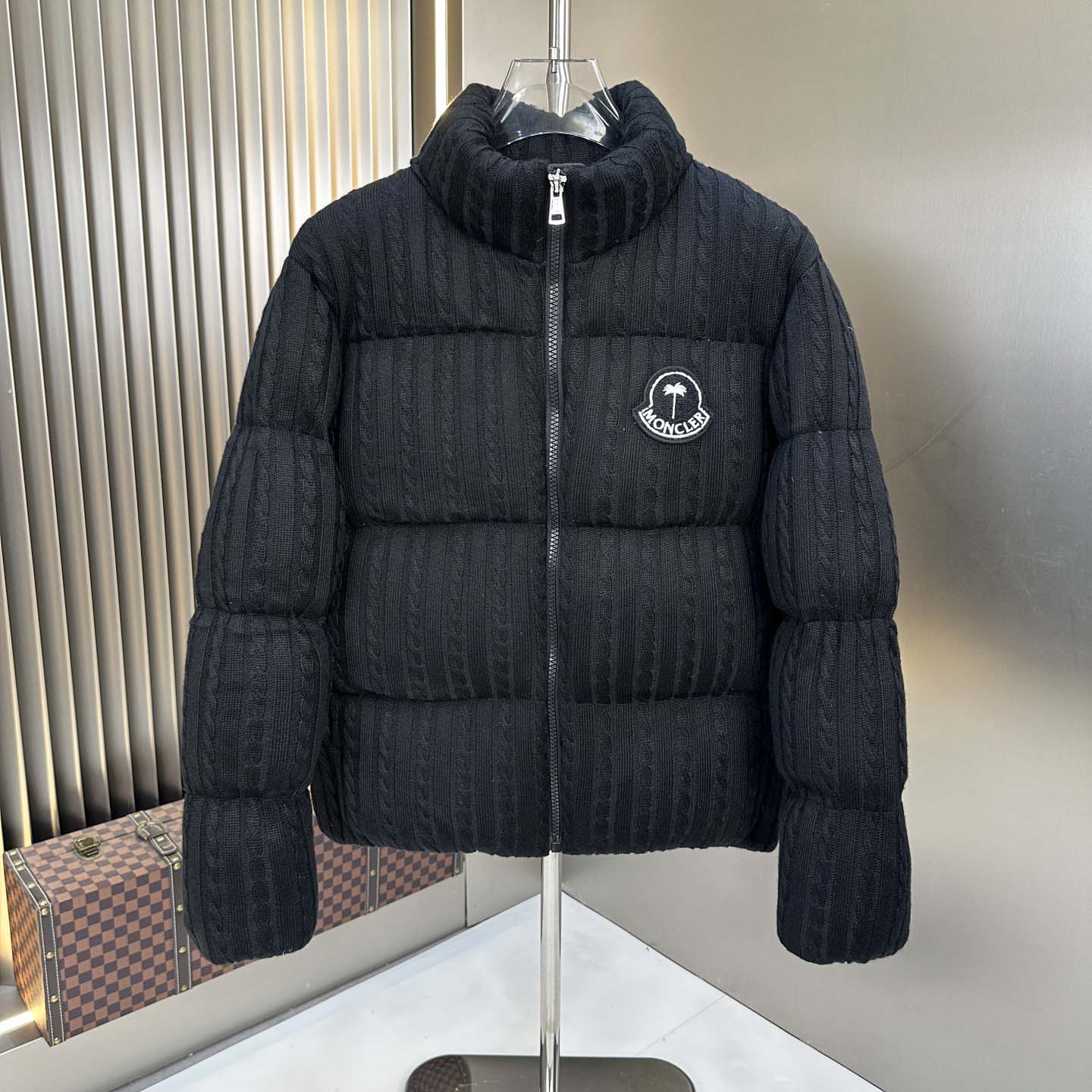 Moncler x Palm Angels Austru Down Jacket - FashionPlug