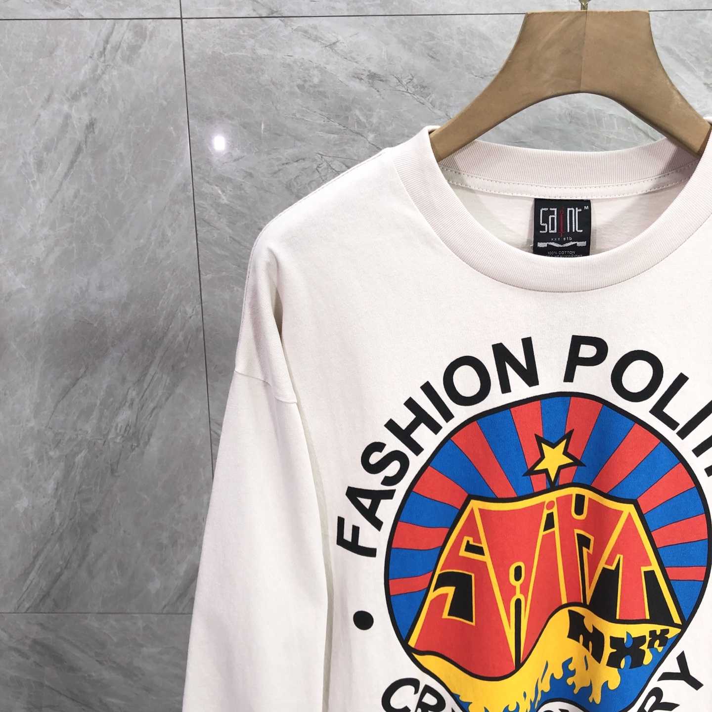 Saint Michael FW25 LS Tee  - FashionPlug