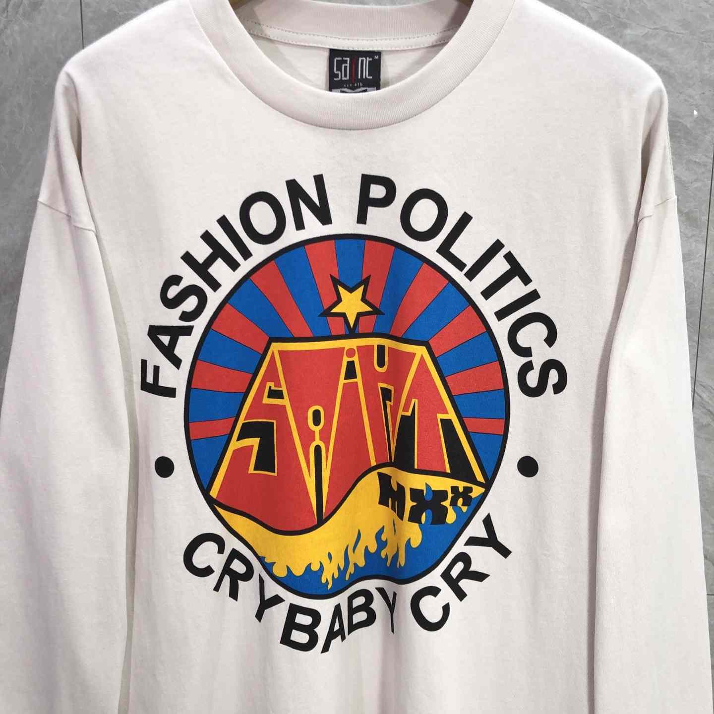 Saint Michael FW25 LS Tee  - FashionPlug