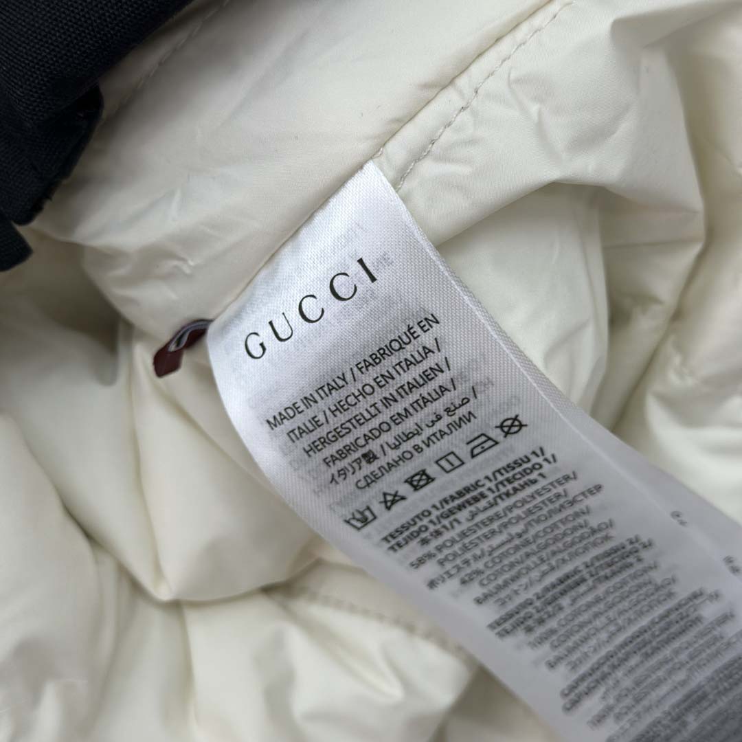 Gucci Canvas Hooded Jacket - FashionPlug