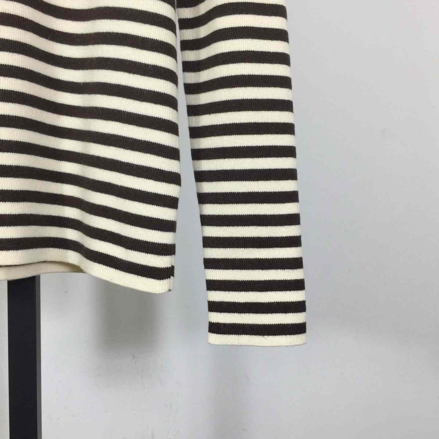 Prada Dark Brown Superfine Wool Turtleneck Sweater  - FashionPlug