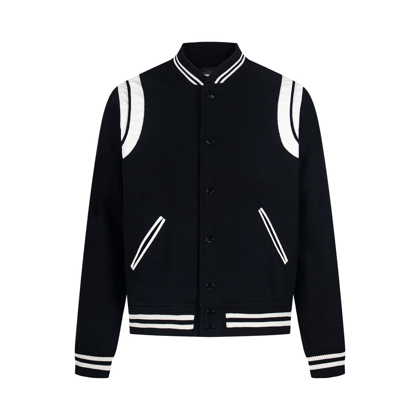 Saint Laurent Varsity Jacket - FashionPlug