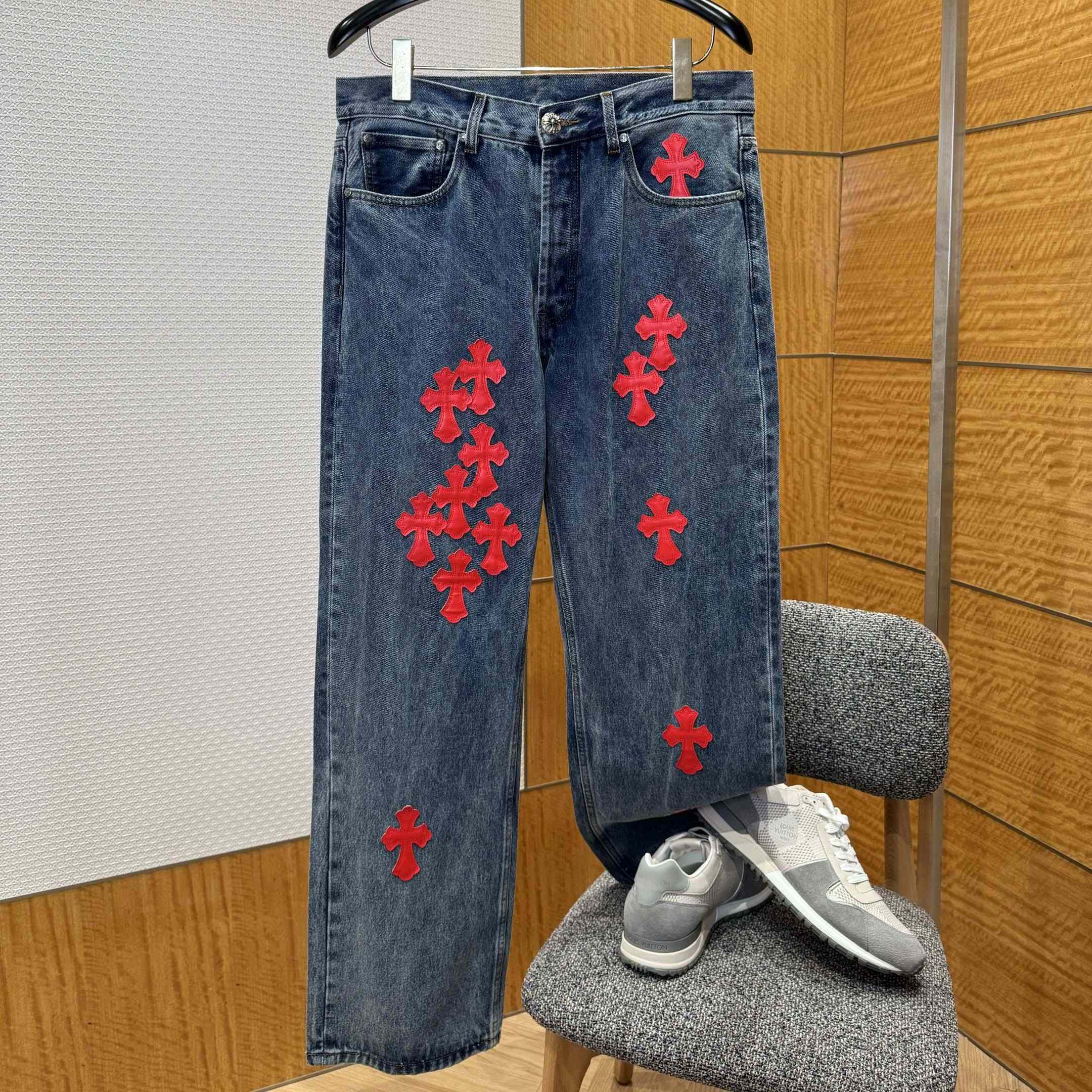 Chrome Hearts Jeans - FashionPlug