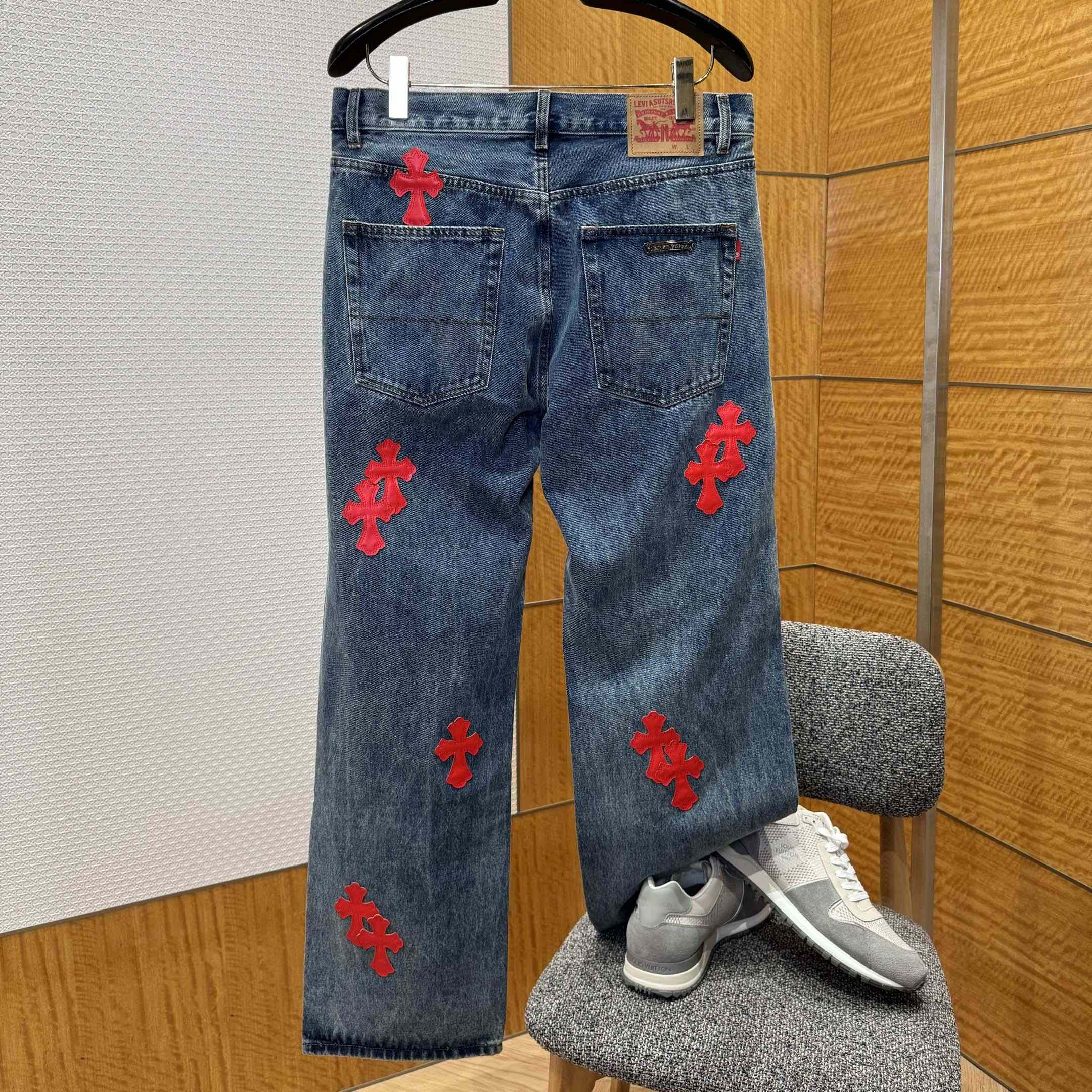 Chrome Hearts Jeans - FashionPlug