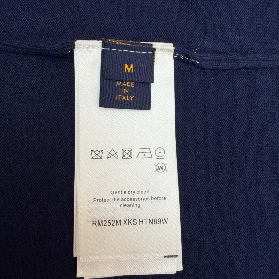 Louis Vuitton Monogram Short-Sleeved Knitted Crewneck    1AJBWC - FashionPlug