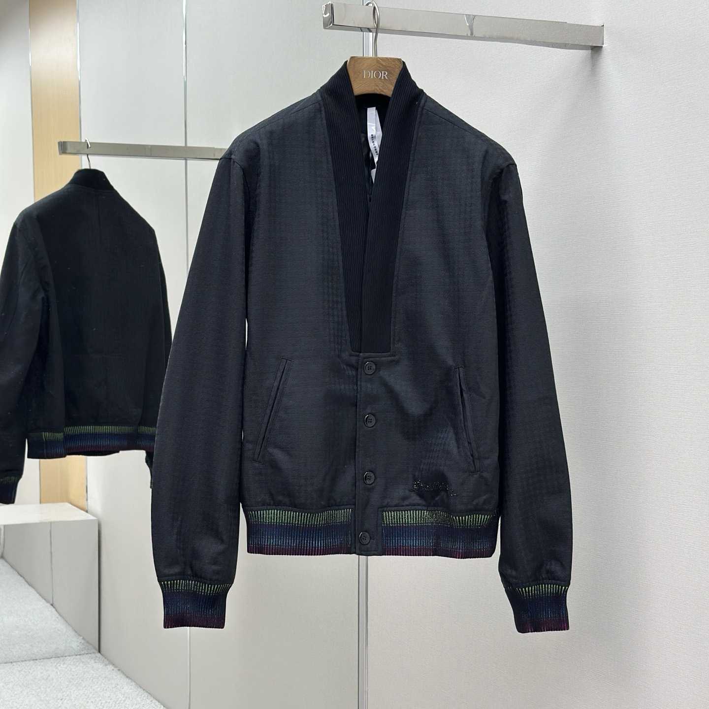 Louis Vuitton Preppy Wool Cardigan Blouson   1AGTGH - FashionPlug